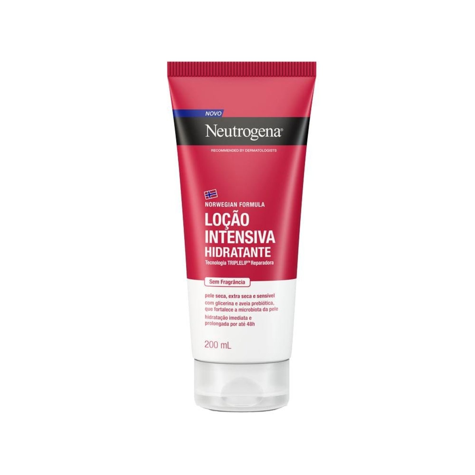 Neutrogena Norwegian Formula Loção Hidratante Corporal Sem Fragrância 200ml