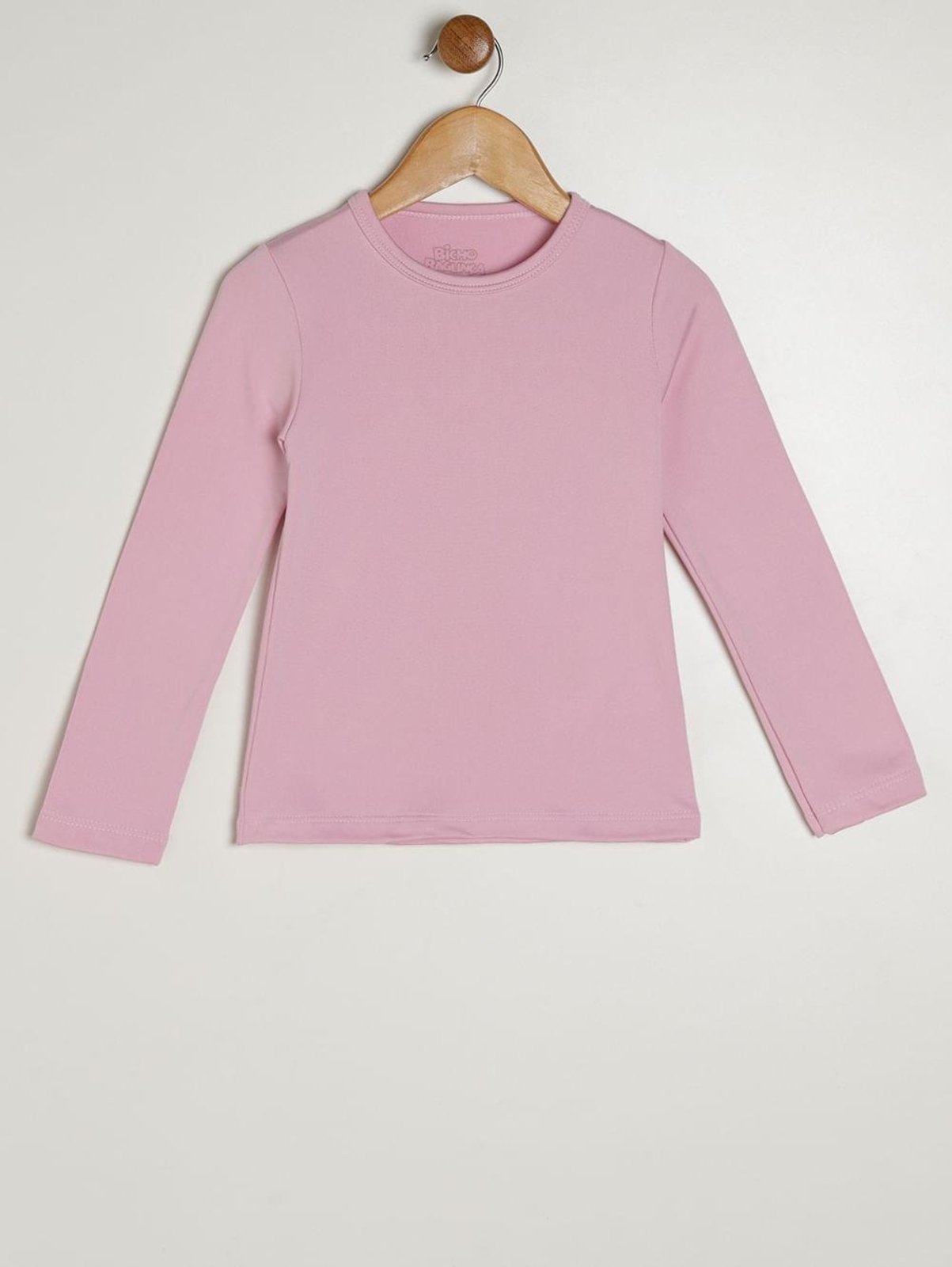 Infantil - Camiseta Térmica Para Menina - ROSA