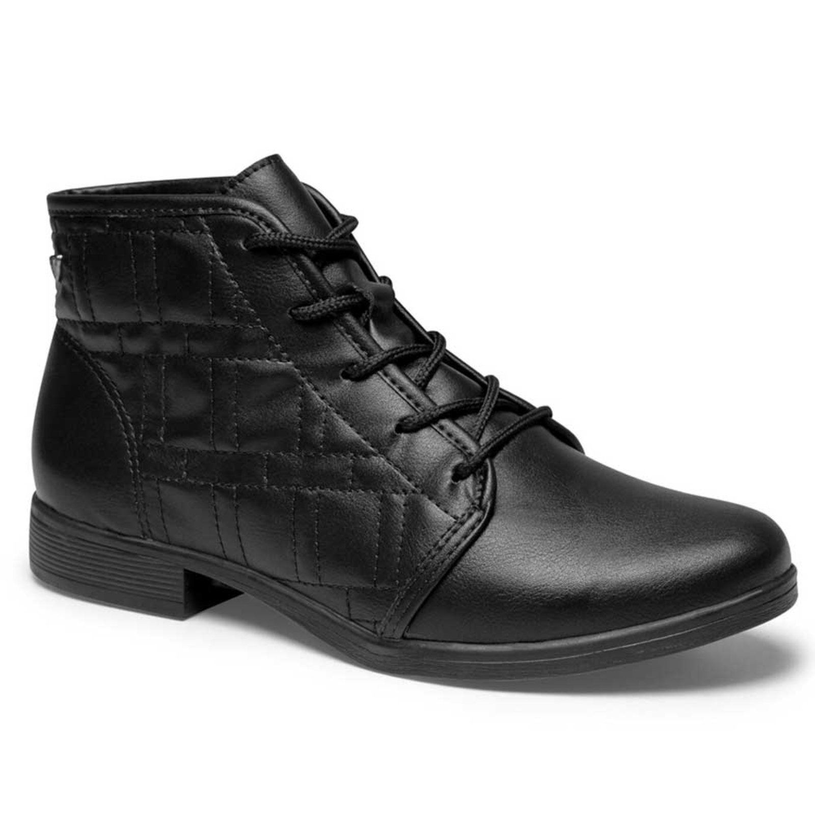 Bota Coturno Feminino Preto Mississipi Q7863-0001