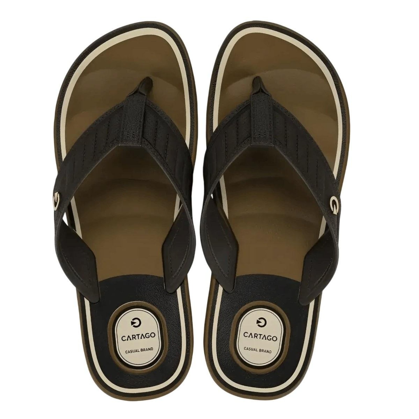 Chinelo Masculino Cartago Durban Marrom