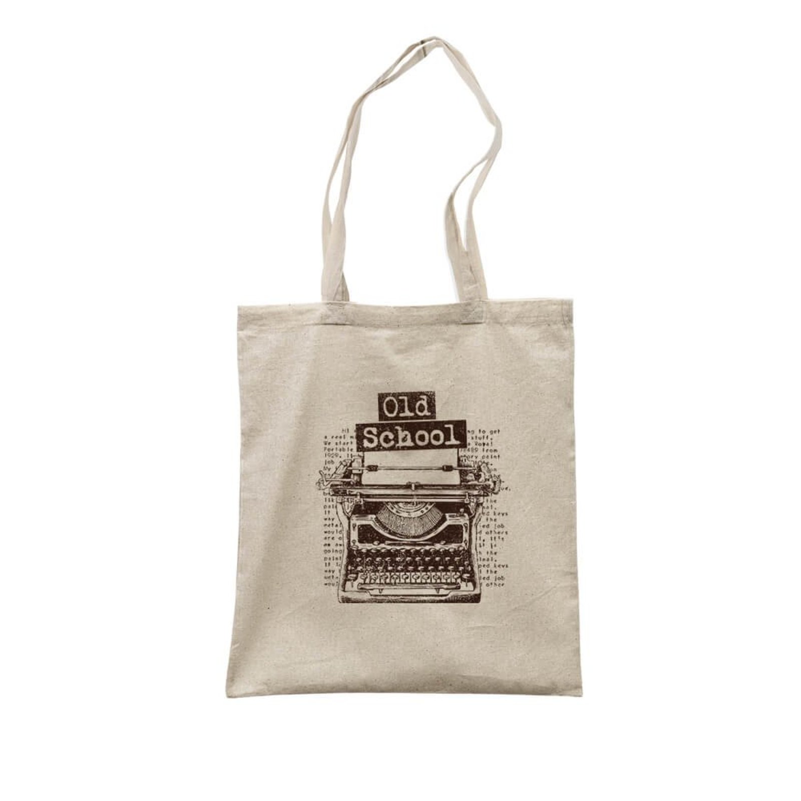 Ecobag Old School Typewriter - Bege - Casual - Studio Geek