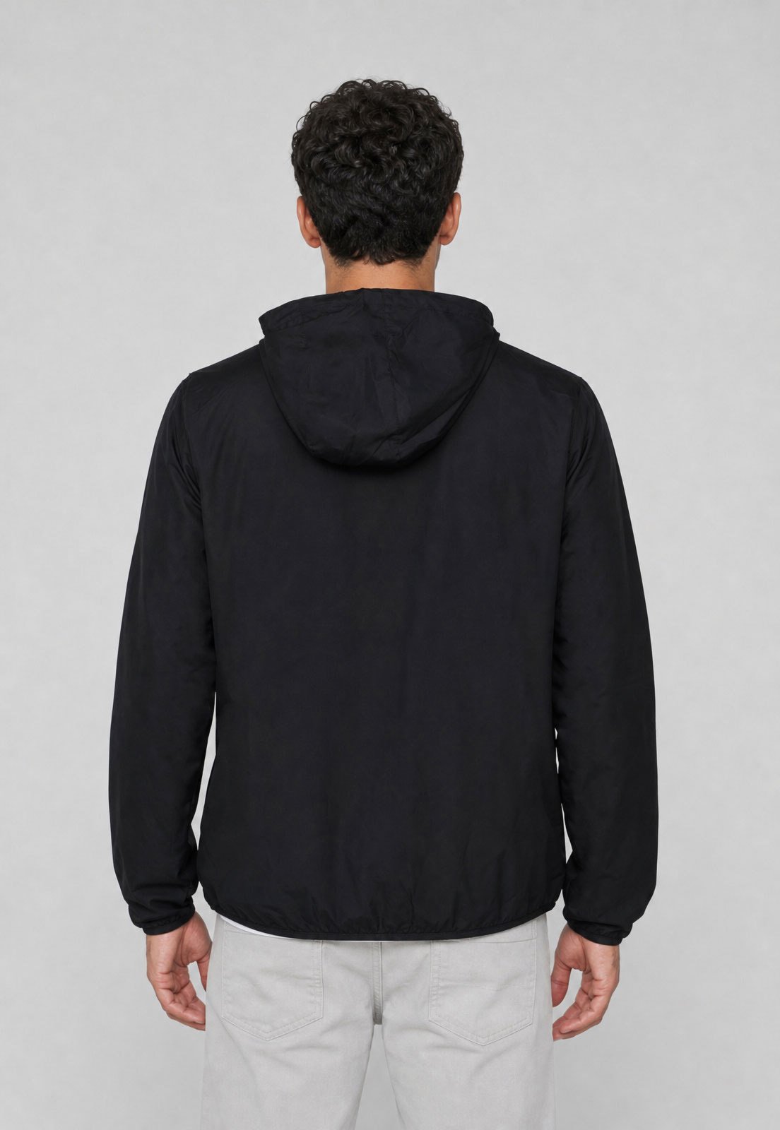 Jaqueta Masculina Quiksilver Capuz Preta