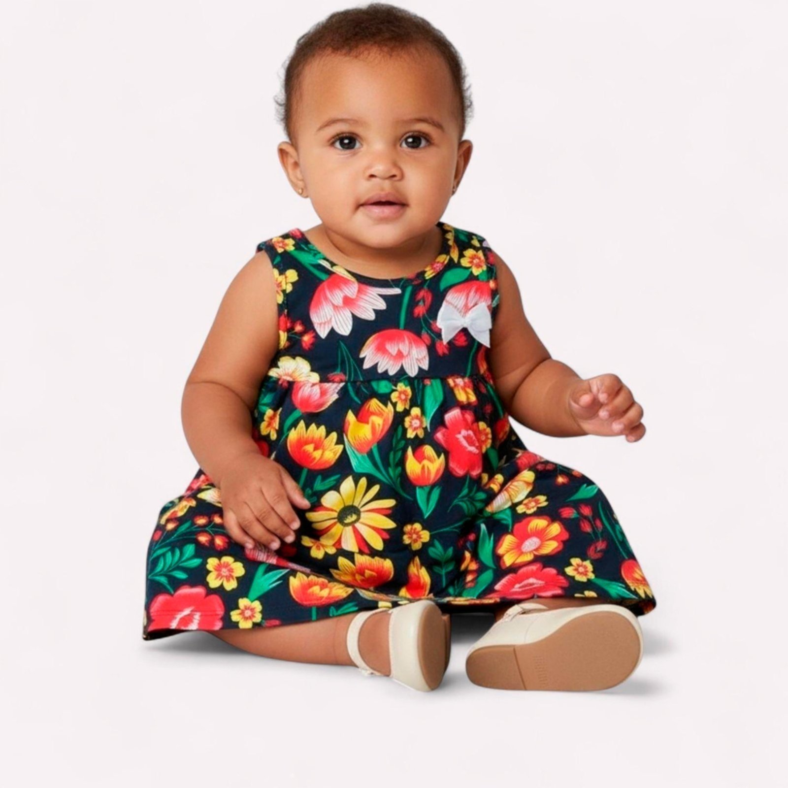 Infantil – Vestido Menina Estampado Kyly