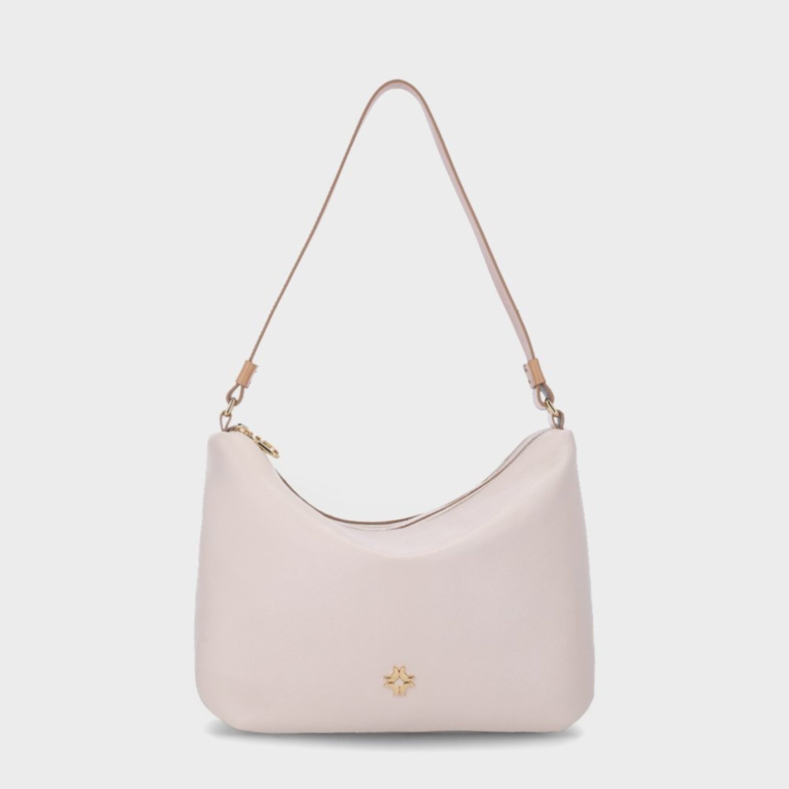 Vista 2 Bolsa Hobo Grande Luz da Lua - 2000715 Luz Da Lua Off-white off-white white off-white white