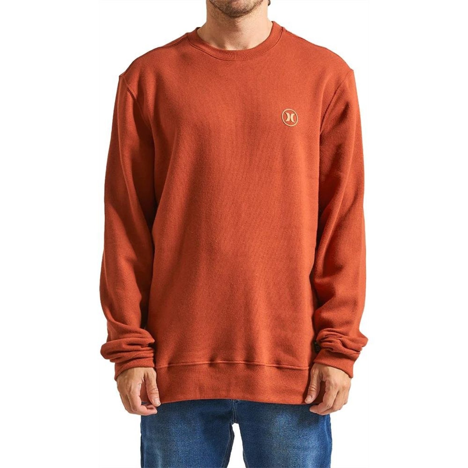 Moletom Hurley Careca Mini Icon WT24 Masculino Vermelho