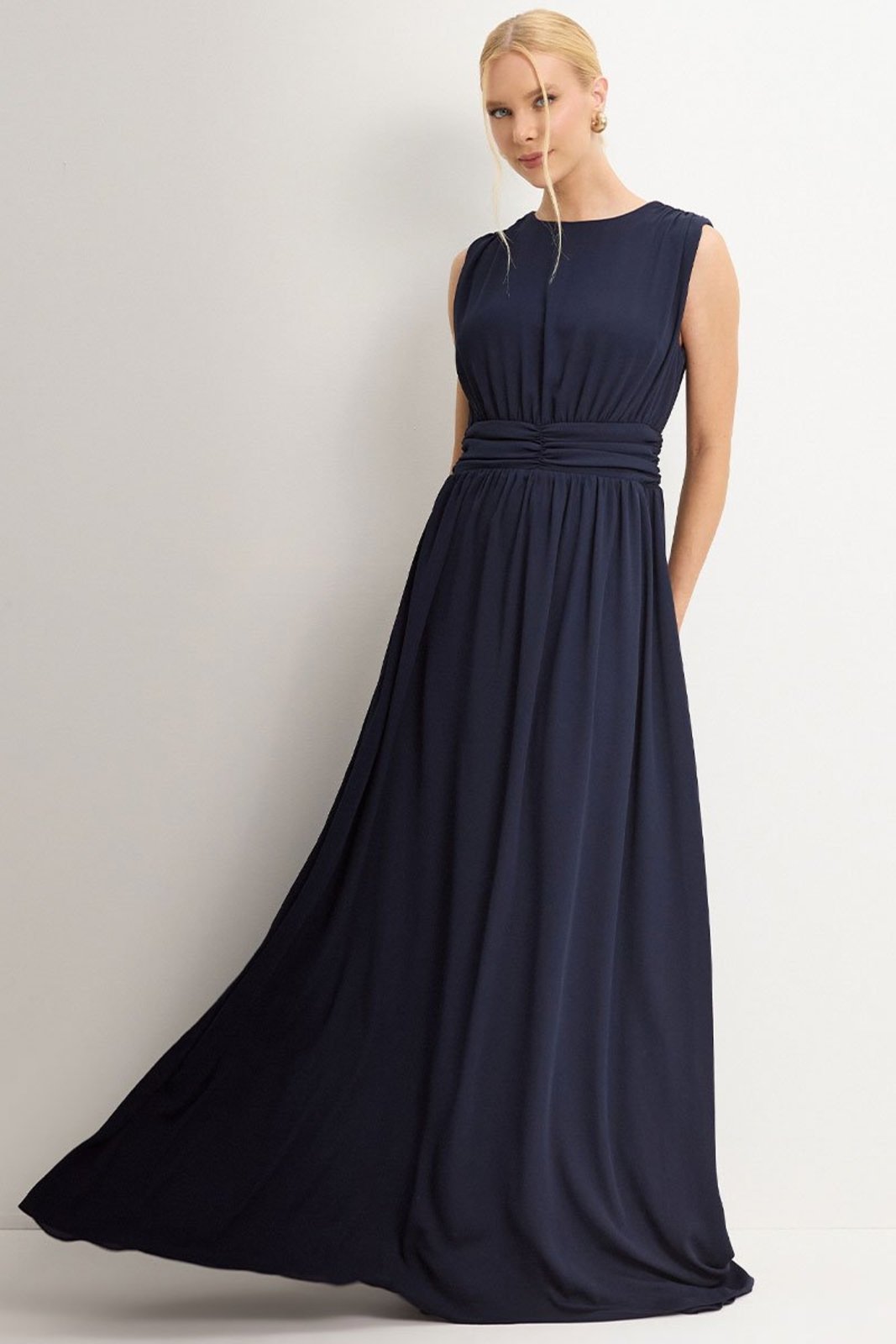 Vestido Longo Esmeralda Marinho