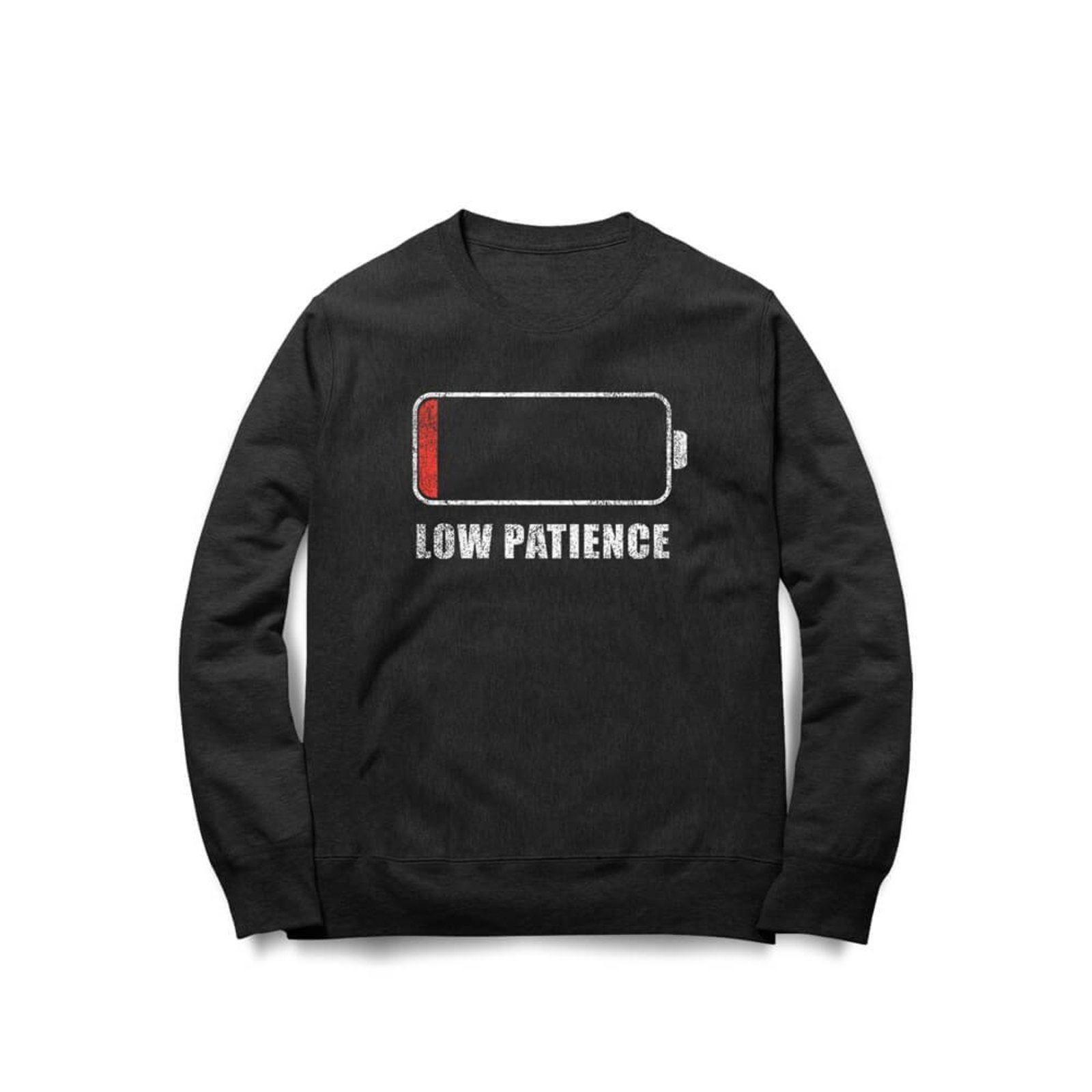 Moletom Low Patience - Preto - Casual - Studio Geek