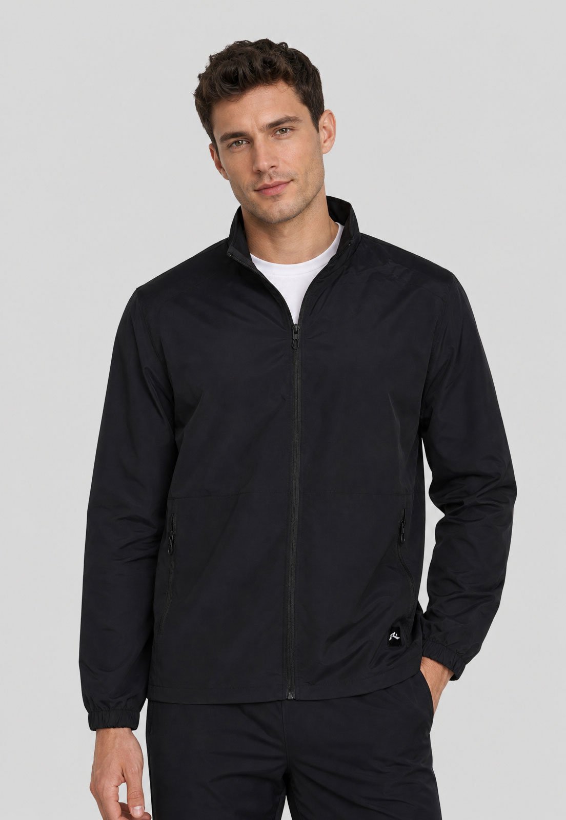 Jaqueta Masculina Rusty Placed Preta