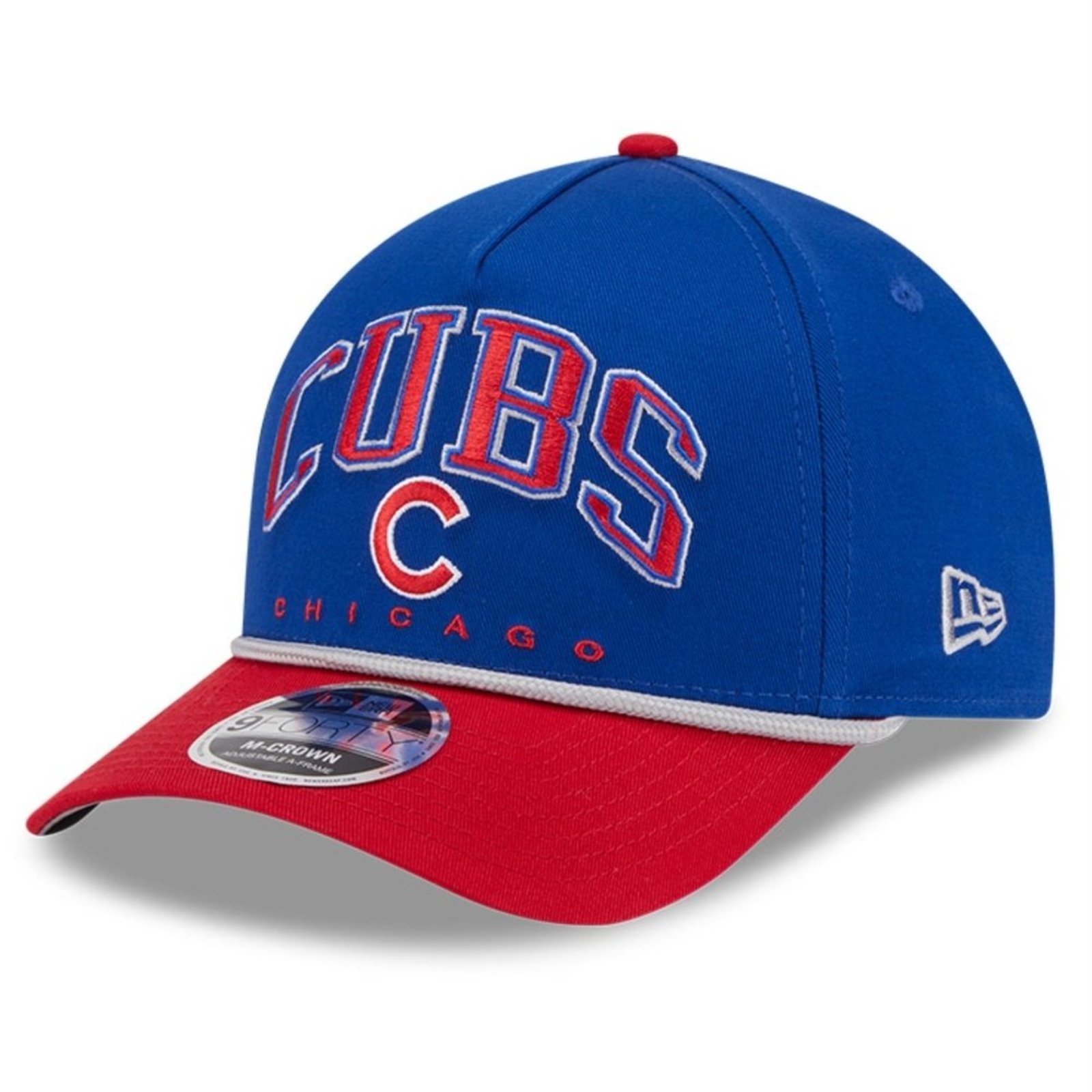 Bone New Era 9FORTY M-Crown A-Frame Chicago Cubs MLB Azul