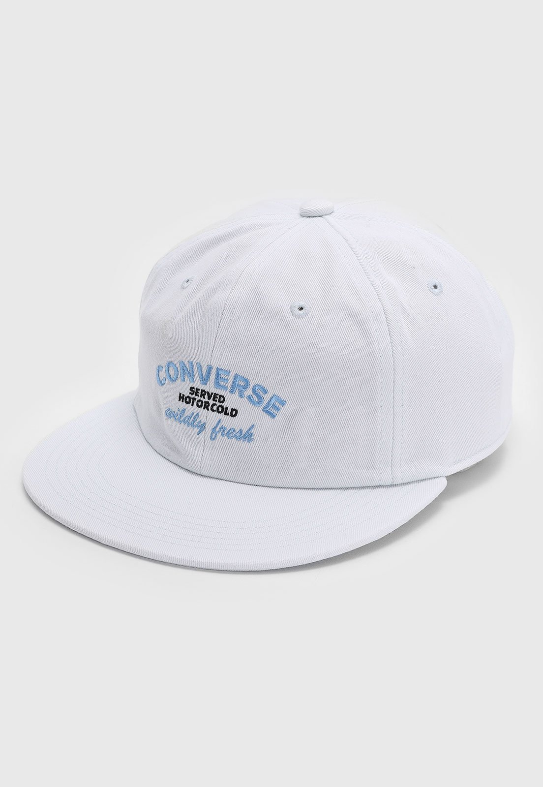 Vista 3 Boné Converse 6 Panel Cap Converse branco