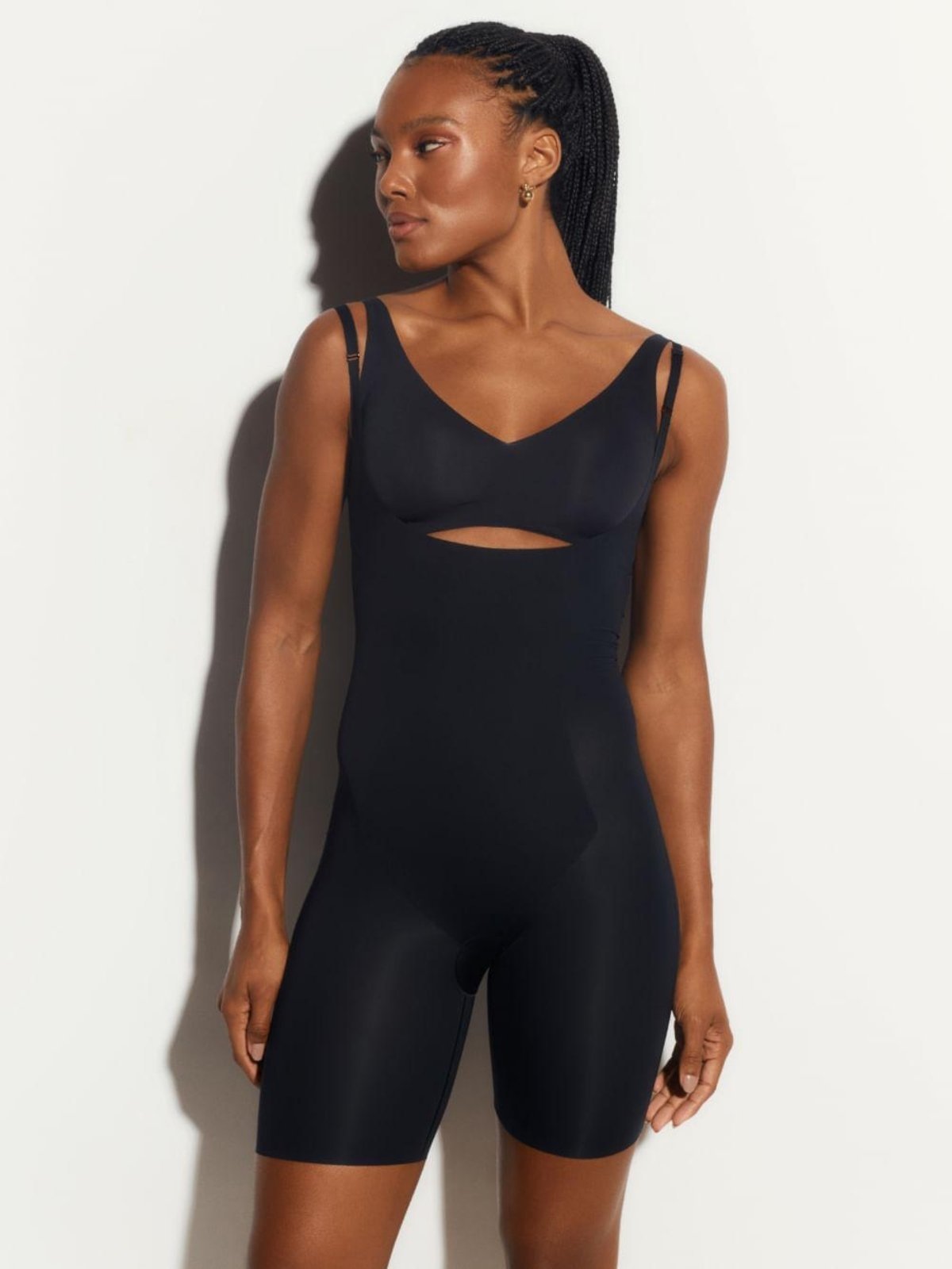 Body Shapewear Sem Busto Thinstincts Preto