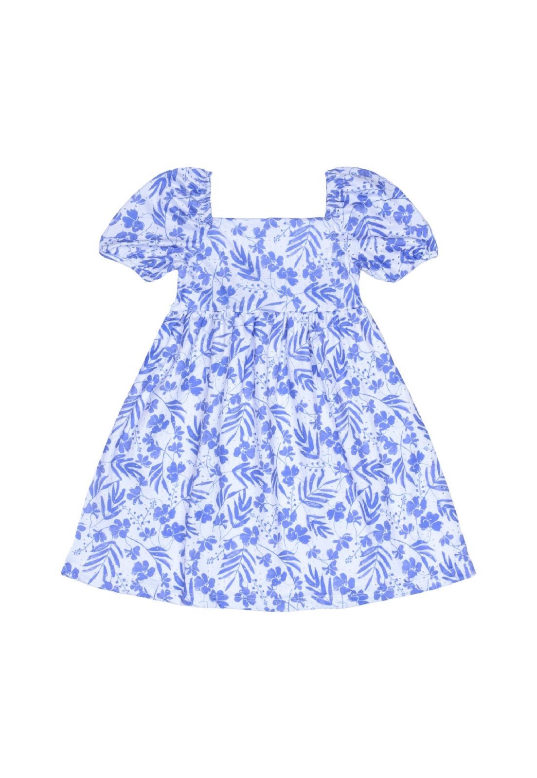 Infantil – Vestido em Malha Laise Guloseima Azul