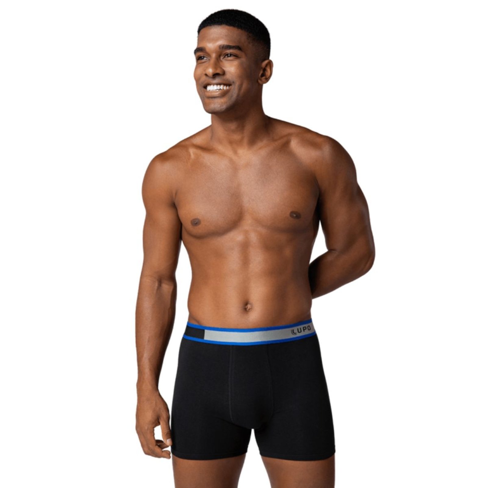 Cueca Boxer Masculina Lupo