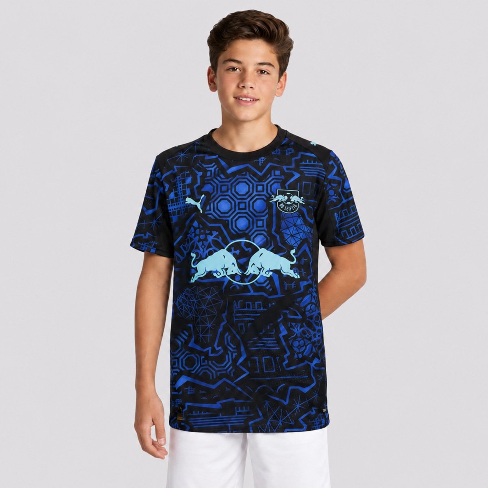 Camisa Puma RB Leipzig Jersey Edição Especial Juvenil