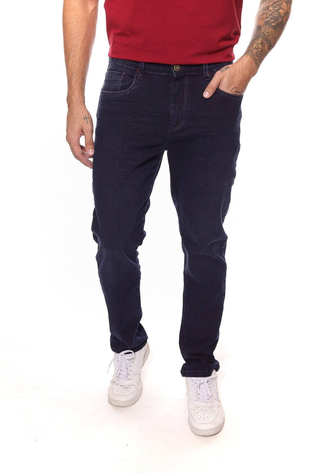 Calça Jeans Masculina Confort Crocker - 49272