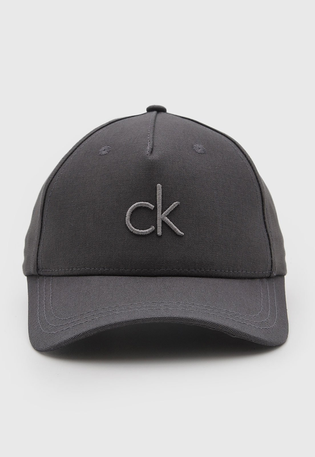 Boné Masculino Calvin Klein Logo Cinza
