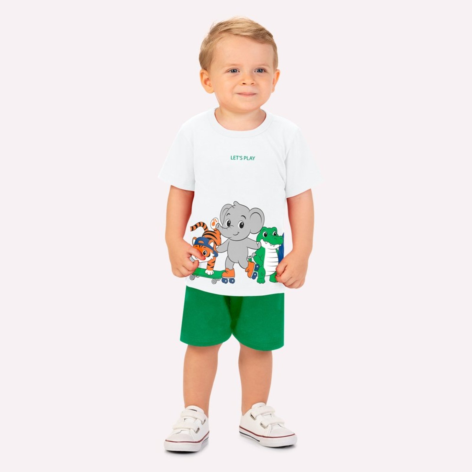 Infantil - Conjunto Menino Bichinhos Kyly