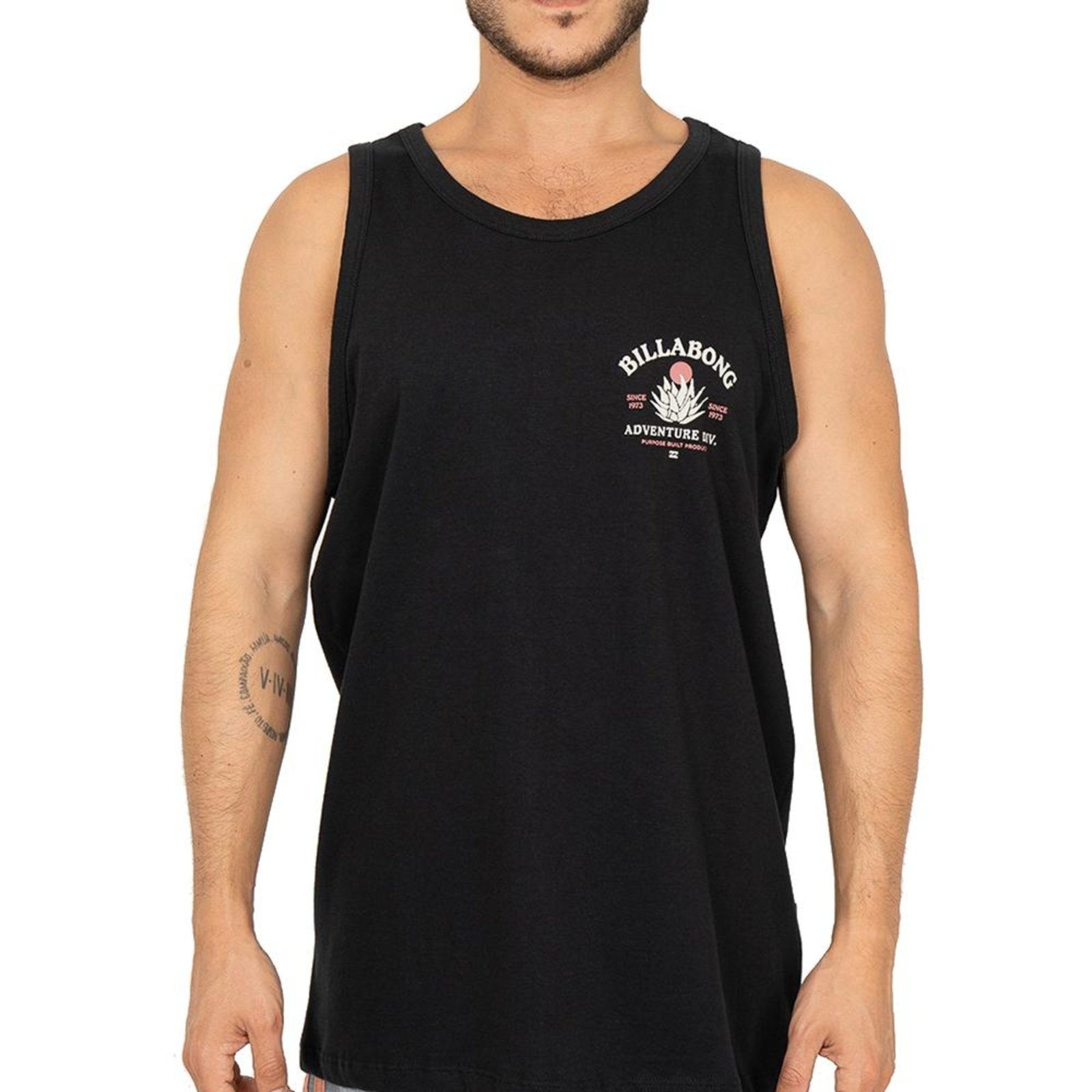 Regata Billabong Agave SM26 Masculina Preto