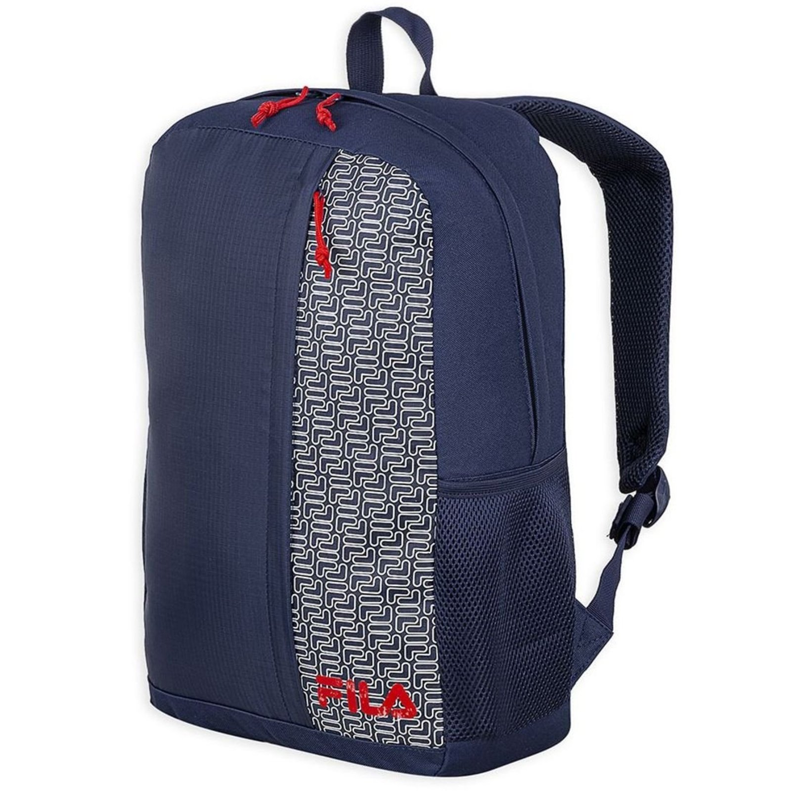 Mochila Escolar Espaçosa Casual Style Pocket Print Fila