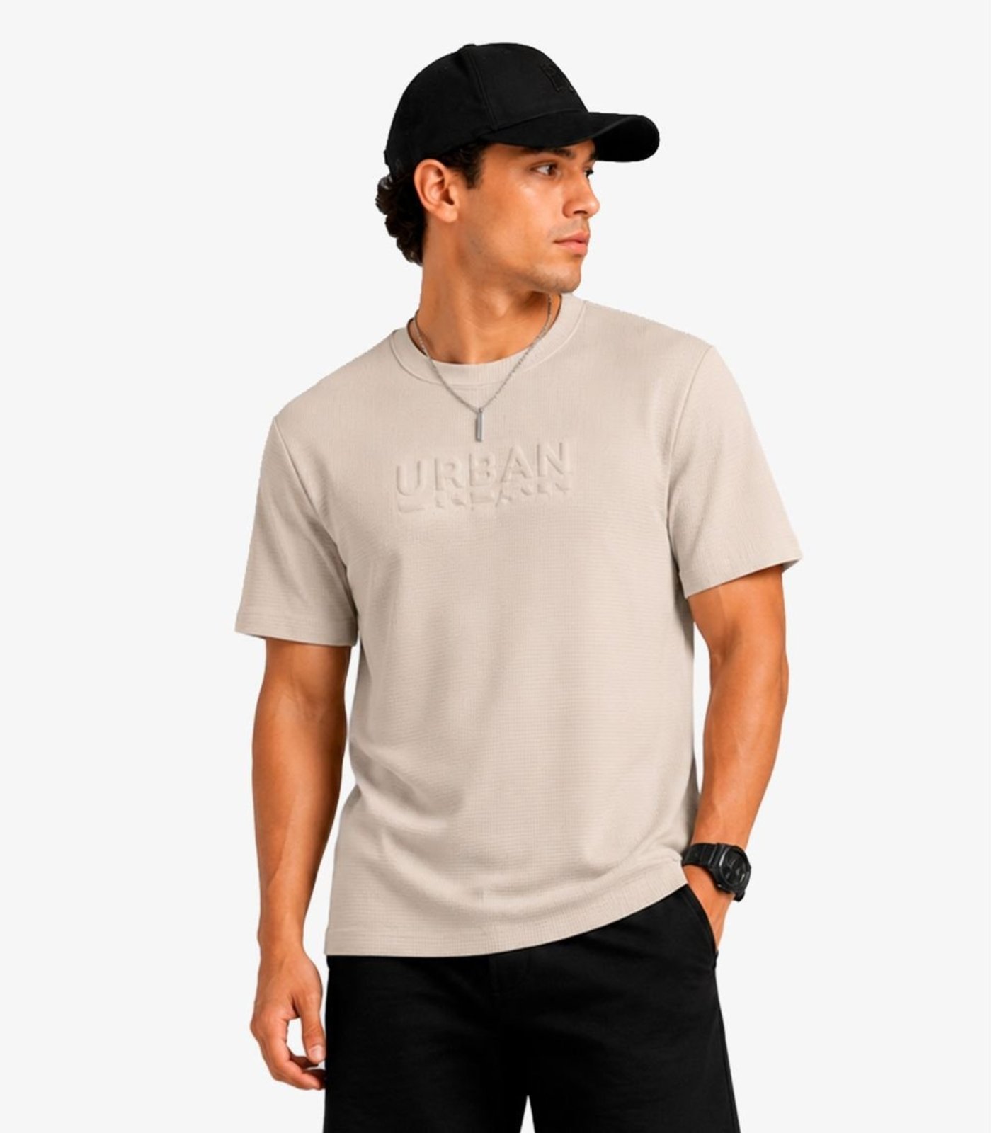 Infantil - Camiseta Masculina Minty Bege
