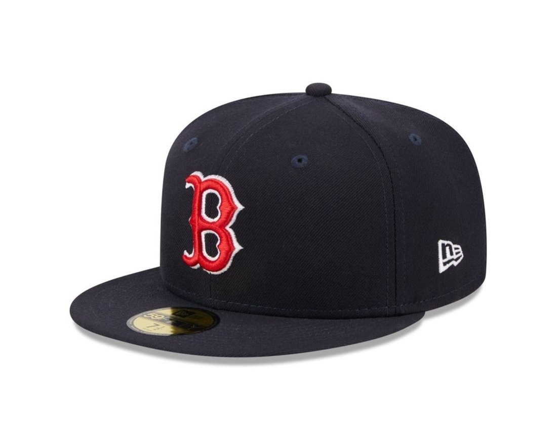 Bone New Era 59FIFTY Boston Red Sox Marinho