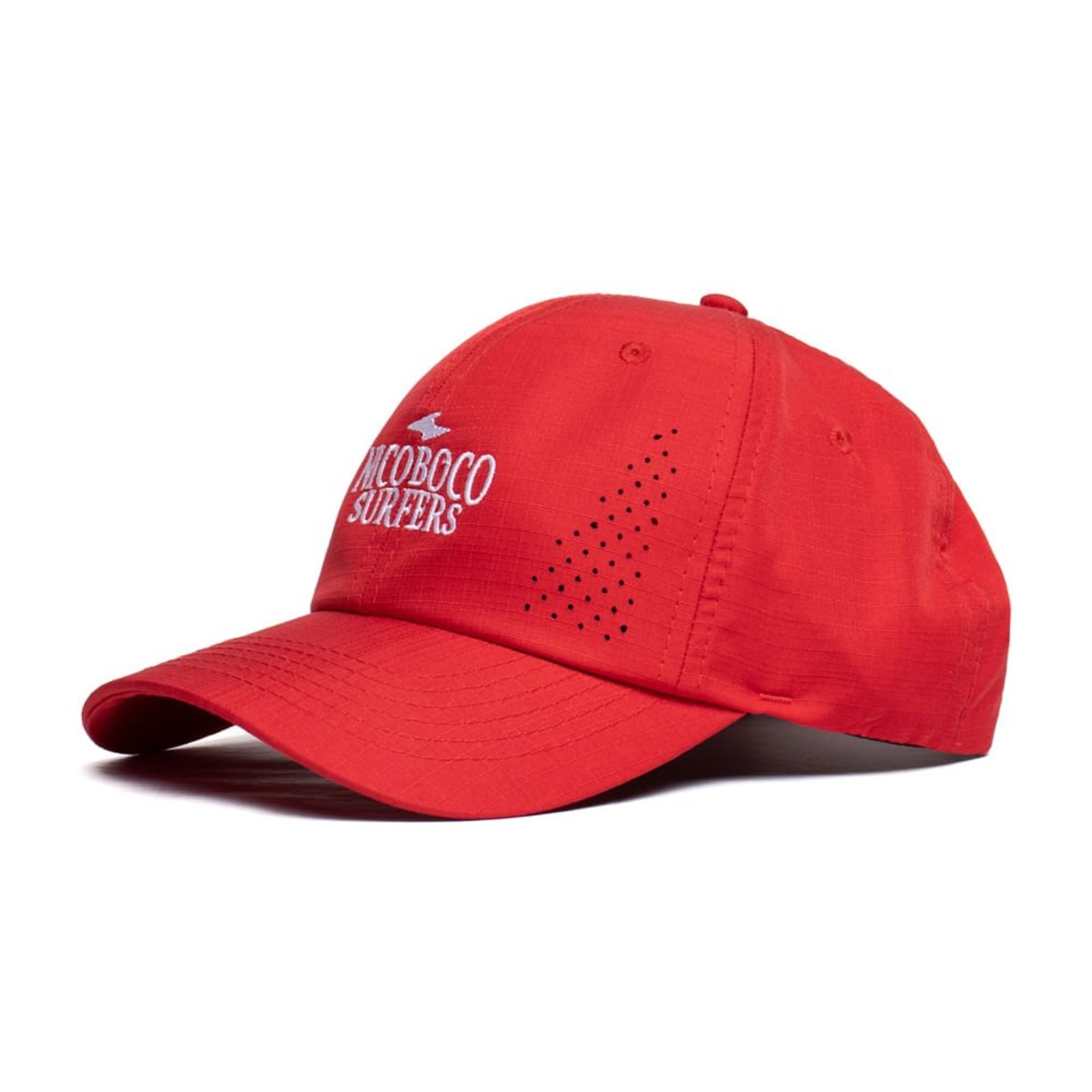 Vista 2 Boné Masculino Nicoboco Surfers Aba Curva vermelho Nicoboco vermelho