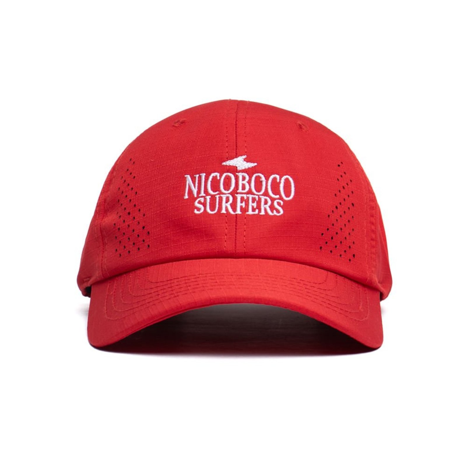 Vista 3 Boné Masculino Nicoboco Surfers Aba Curva vermelho Nicoboco vermelho