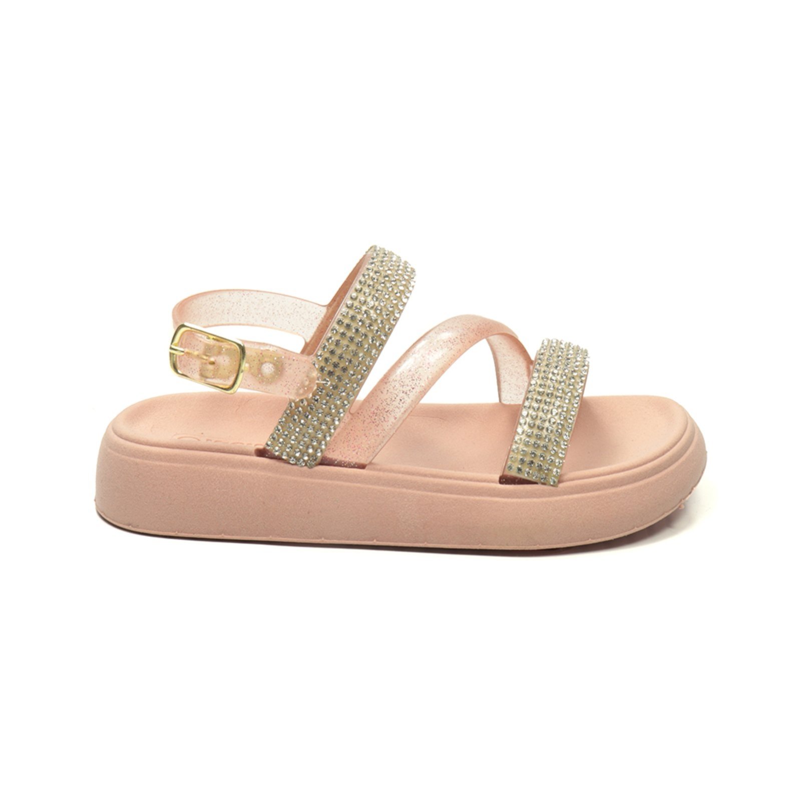 Vista 2 Infantil - Sandália Menina Luelua Papete rosa LUELUA rosa