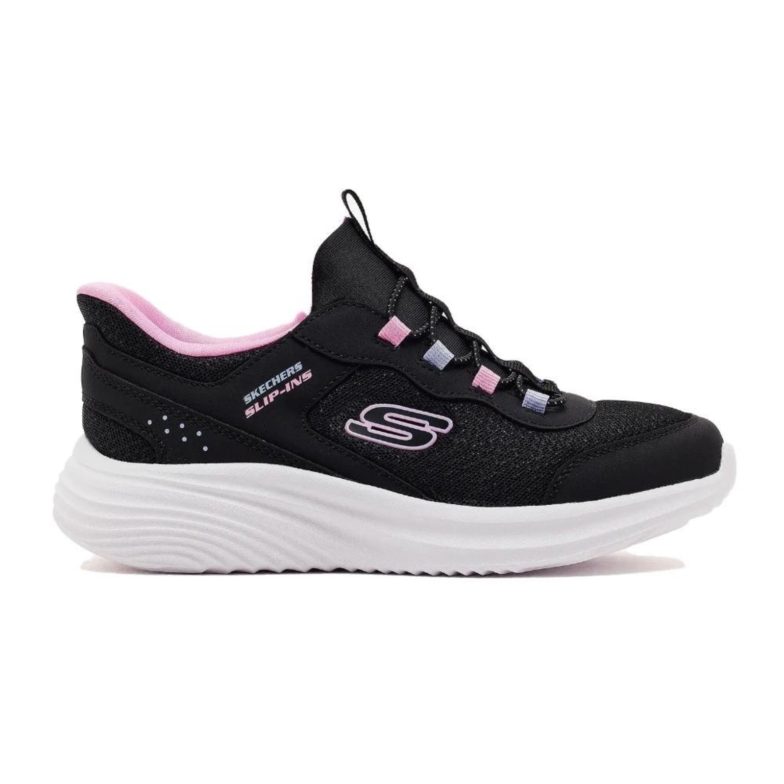 Infantil - Tênis Casual Skechers Bounder Pro Juvenil Preto