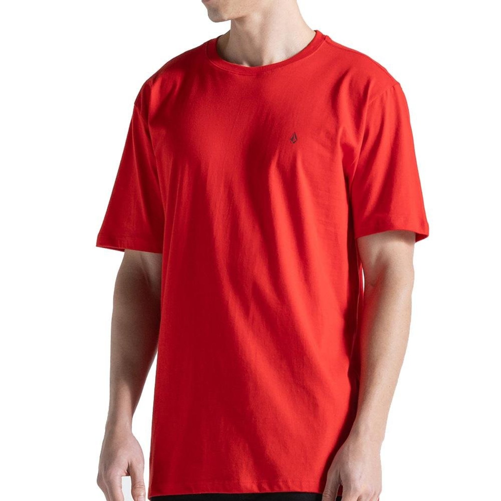Camiseta Volcom Stone Blanks SM27 Masculina Vermelho