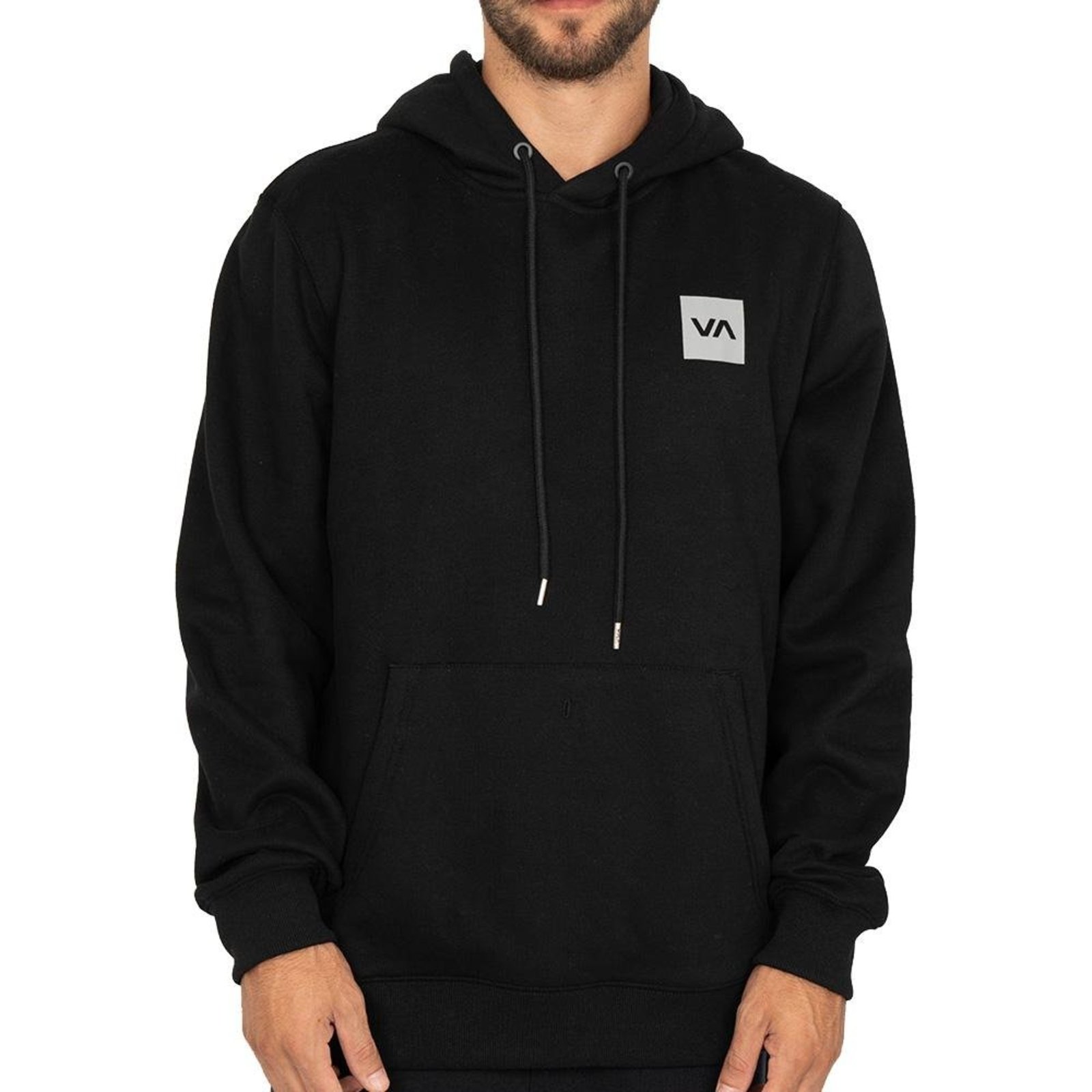 Moletom RVCA Canguru 2 Phone WT26 Masculino Preto