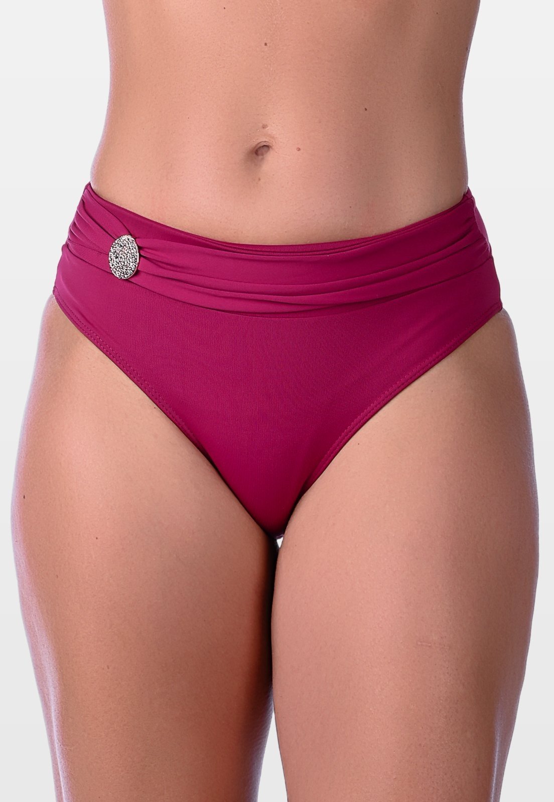 Vista 2 Calcinha Summer Soul Com Faixa e Fivela Cintura Baixa vermelho Summer Soul vermelho