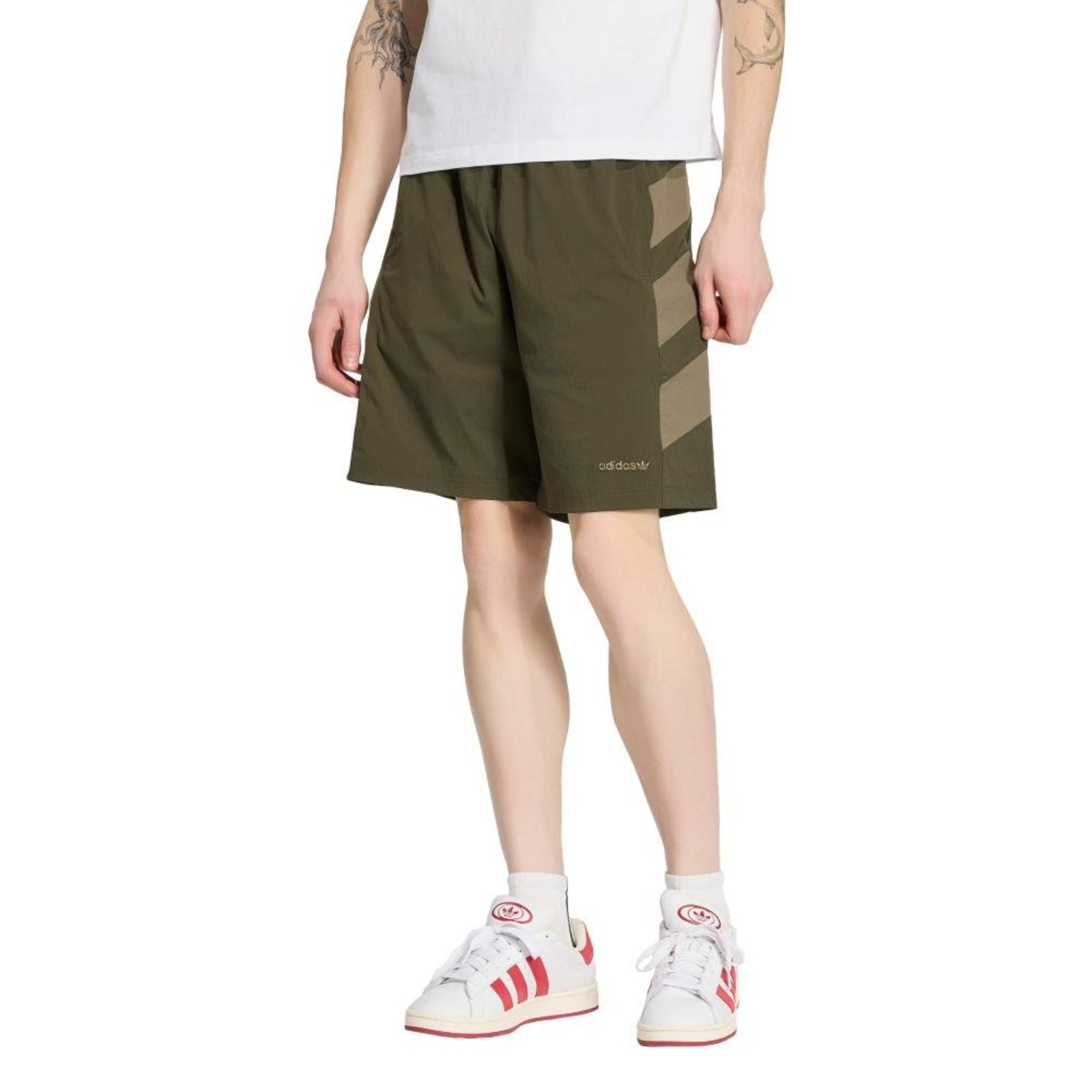 SHORTS ADICOLOR DOUBLE BLOCKED adidas Originals Verde