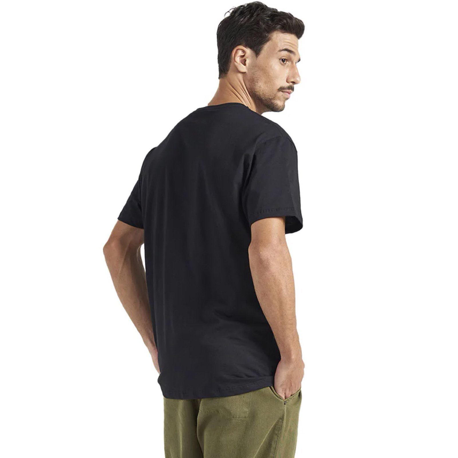 Vista 3 Camiseta Colcci Established Pr26 Masculino preto Colcci preto