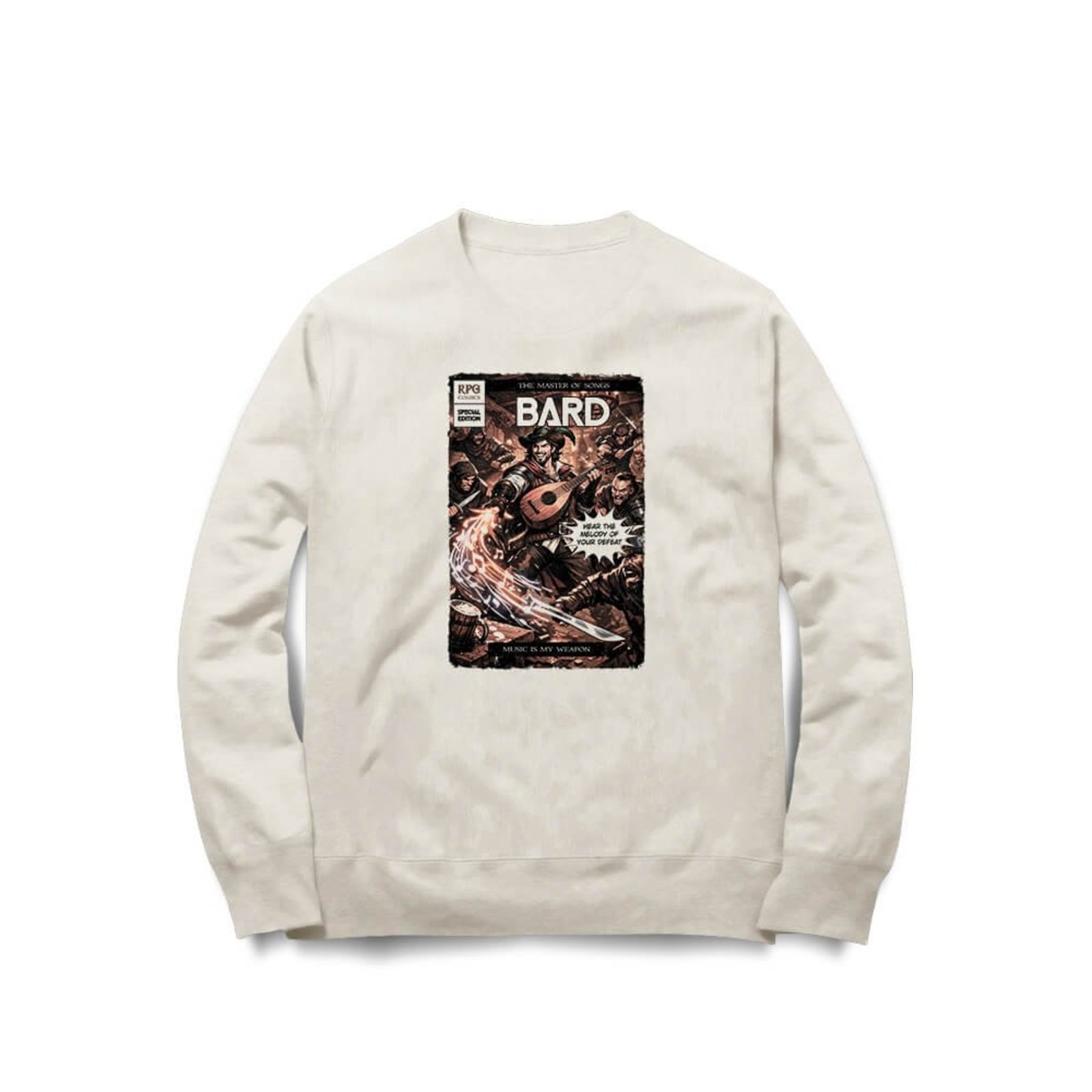 Moletom Bard Comics - Off White