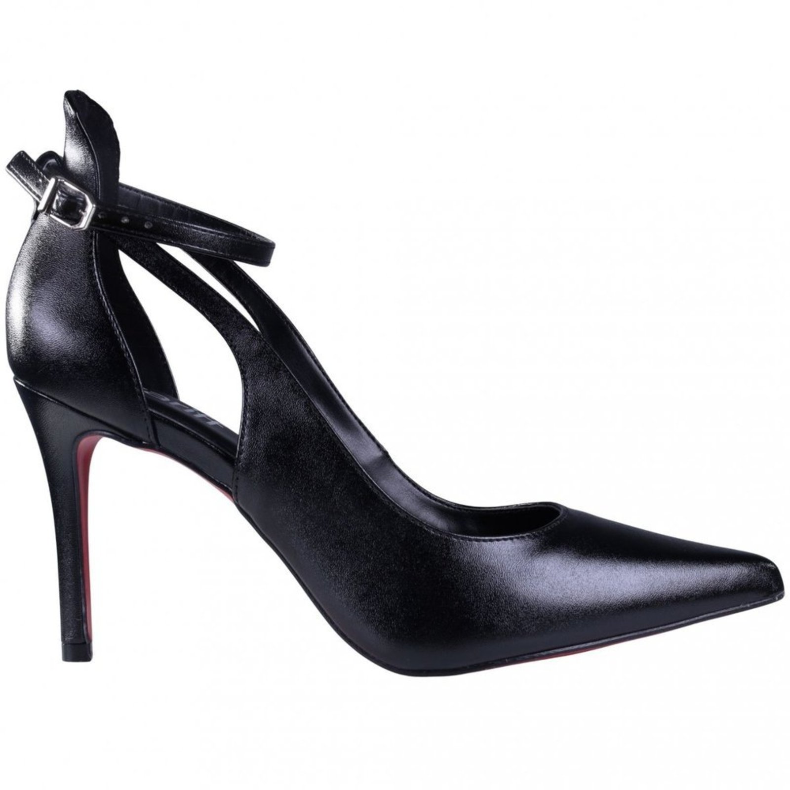 Scarpin Feminino Solado Vermelho Zariff 5262.10971 Zariff Preto