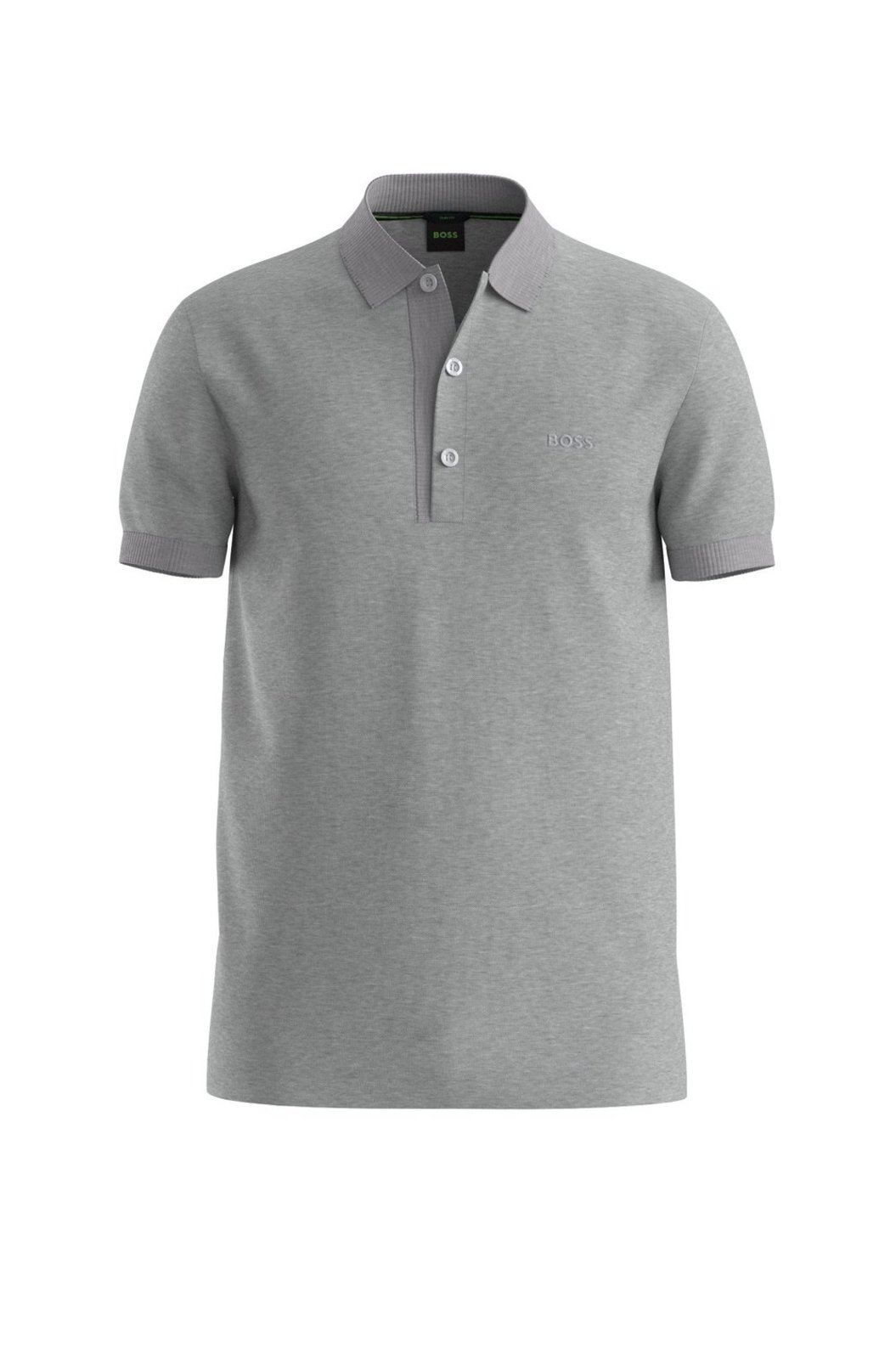 Polo De Ajuste Slim Em Algodão Piqué Com Logo Tonal