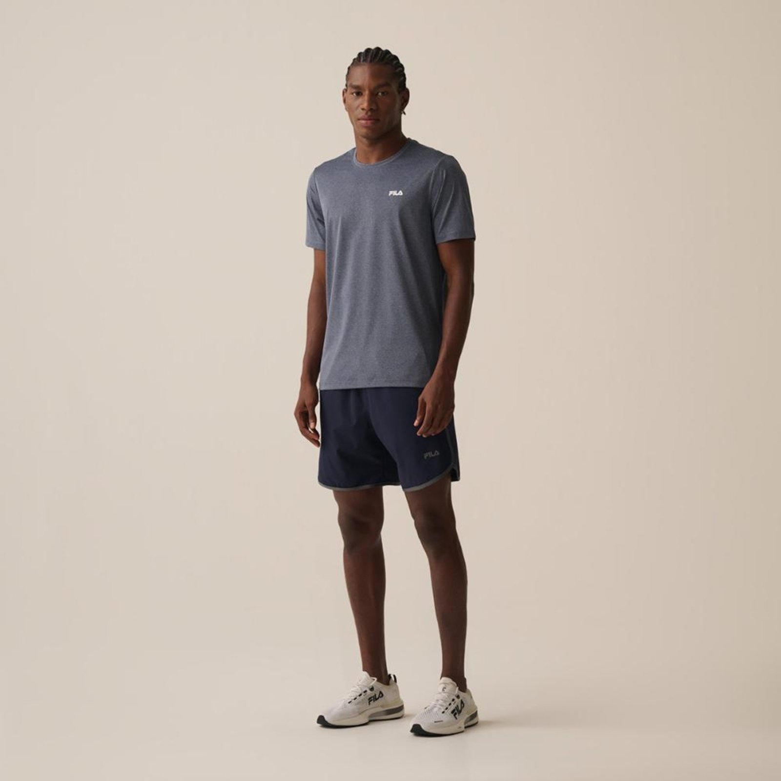 Shorts Fila Curve - 7" Masculino Incolor"