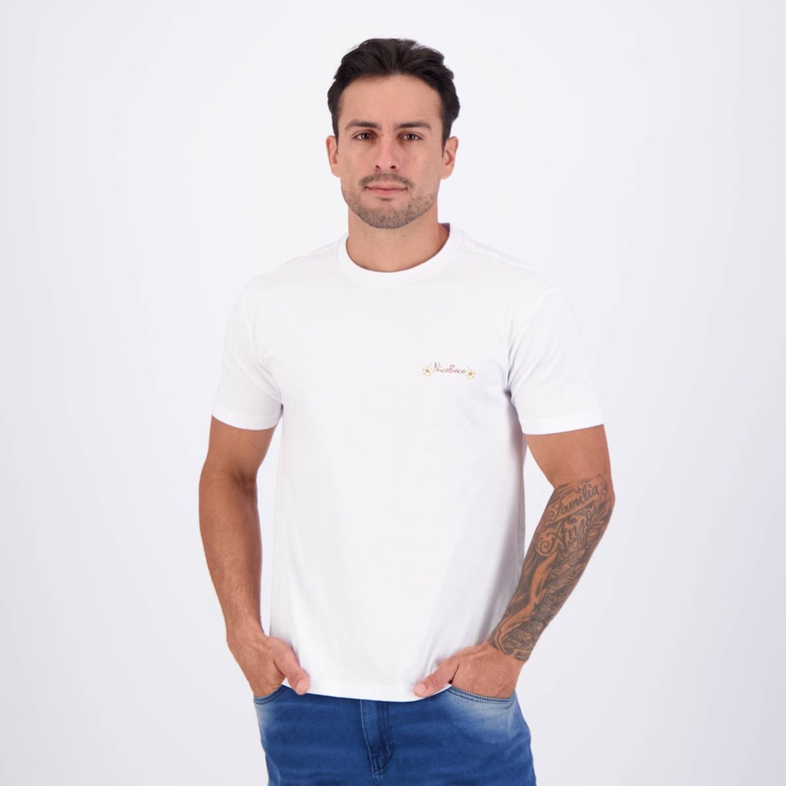 Camiseta Nicoboco Infinity Branca