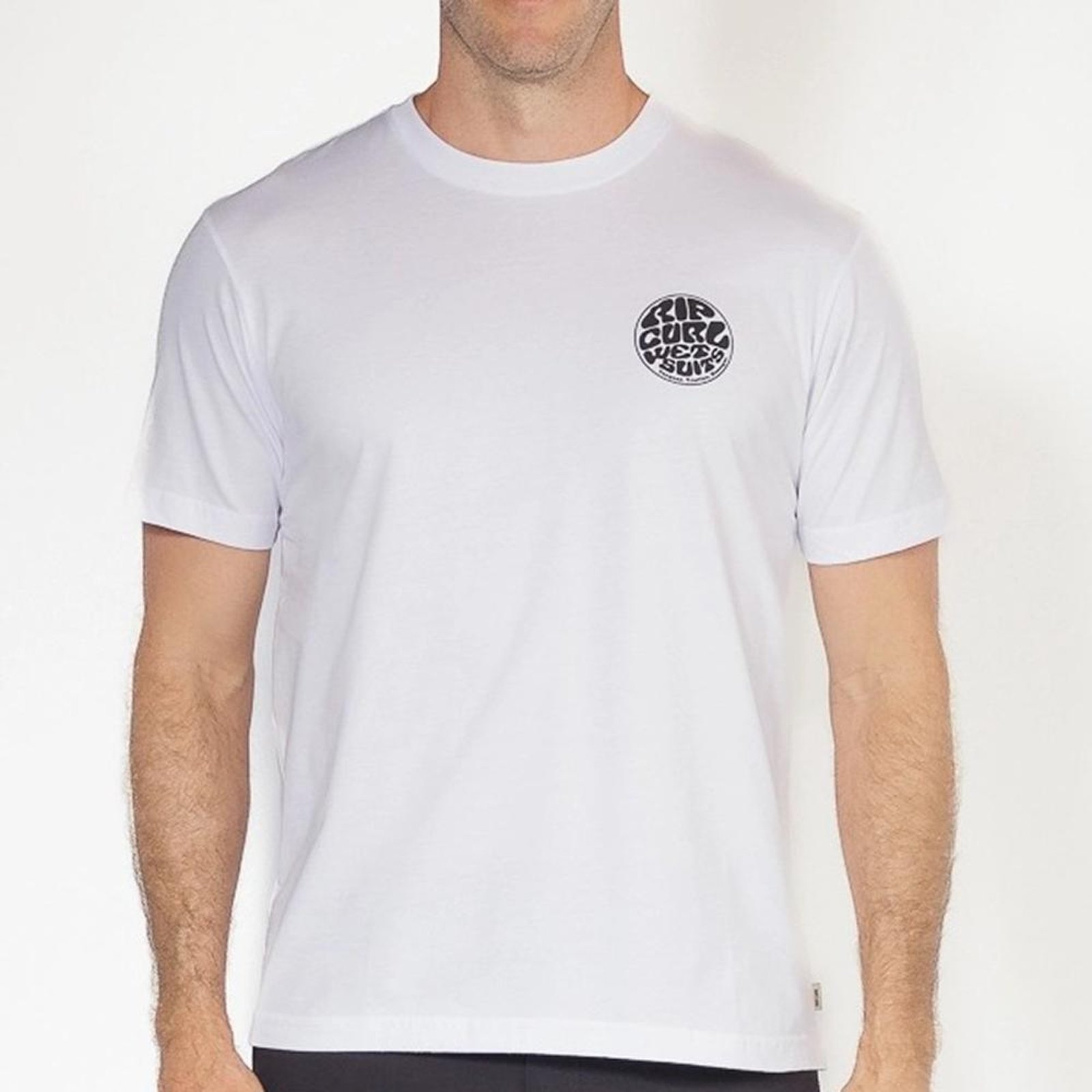 Camiseta Rip Curl Wettie Suit Icon SM26 Masculina Branco