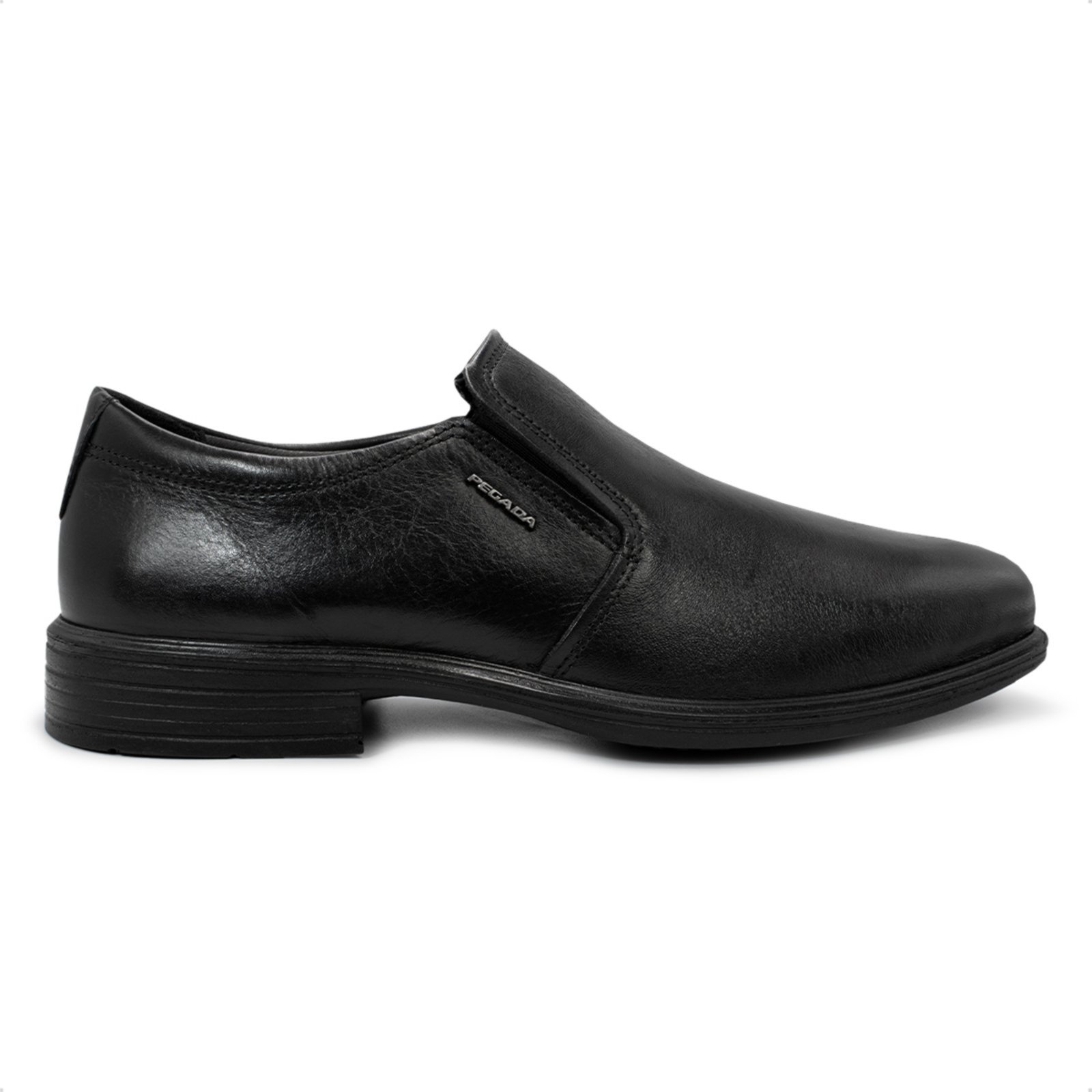 Sapato de Couro Pegada Masculino Anilina Preto