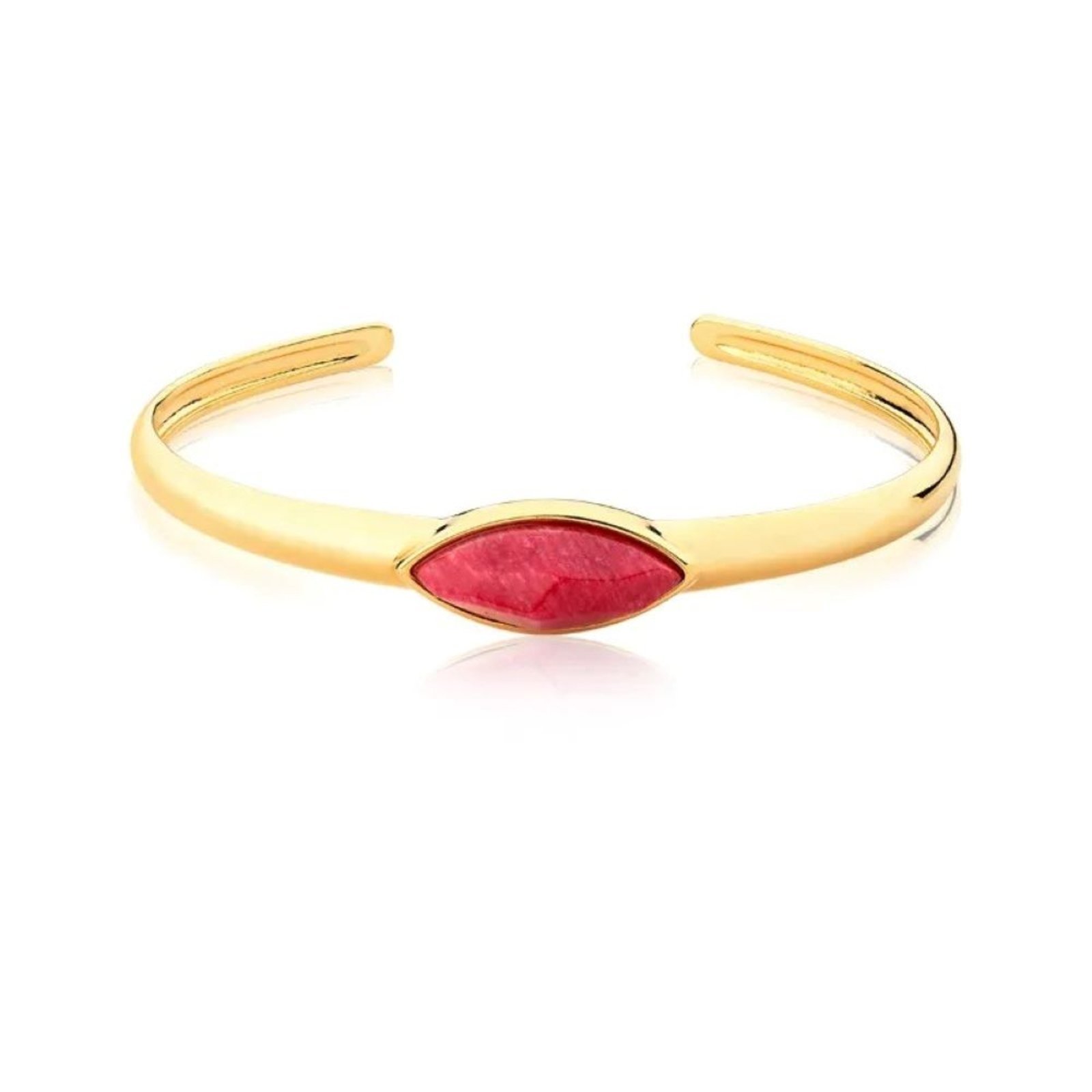 Infantil – Bracelete Ajustável Pedra Natural Semijoia Banhado a Ouro 18k Ania Store