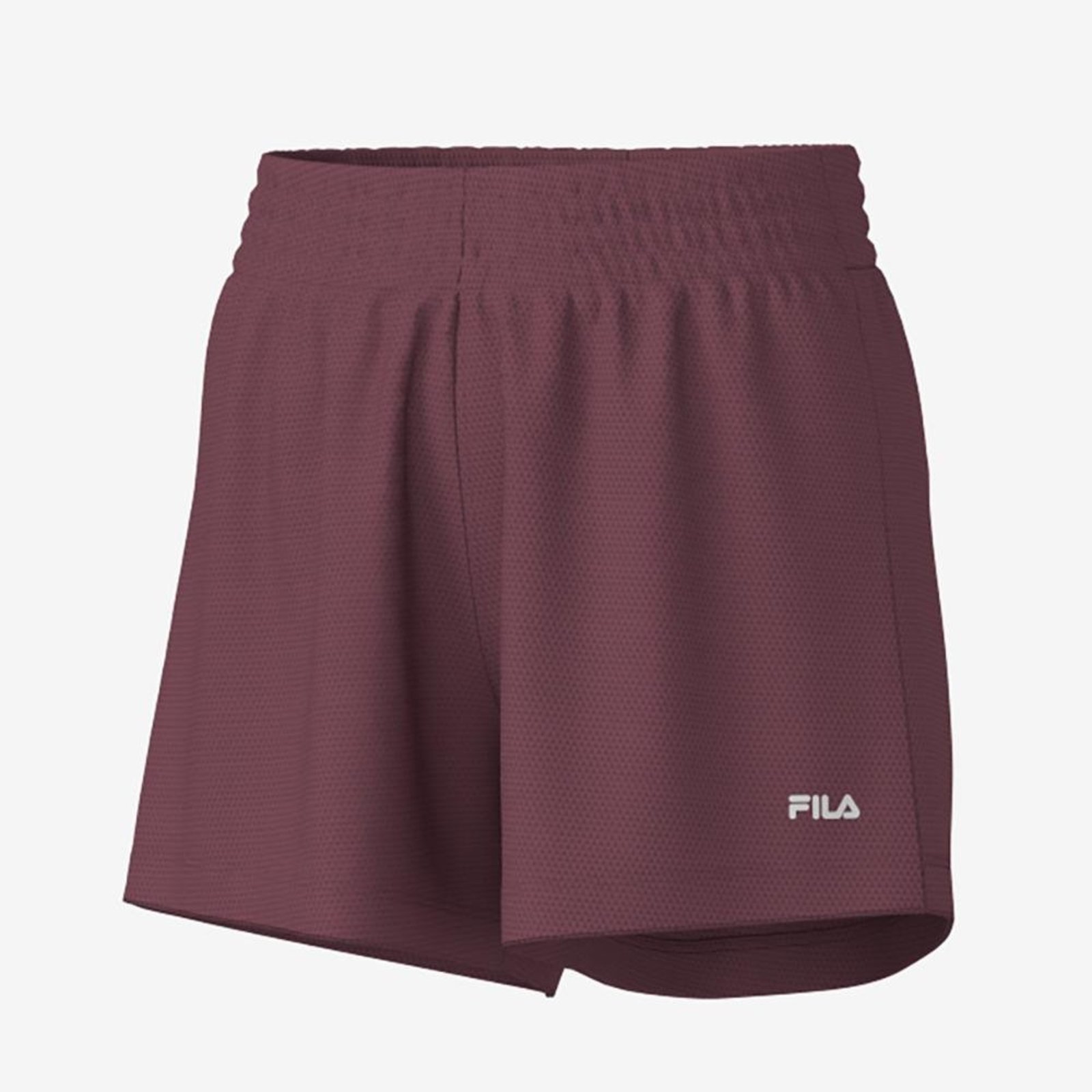 Shorts Fila Flow Juvenil Vinho