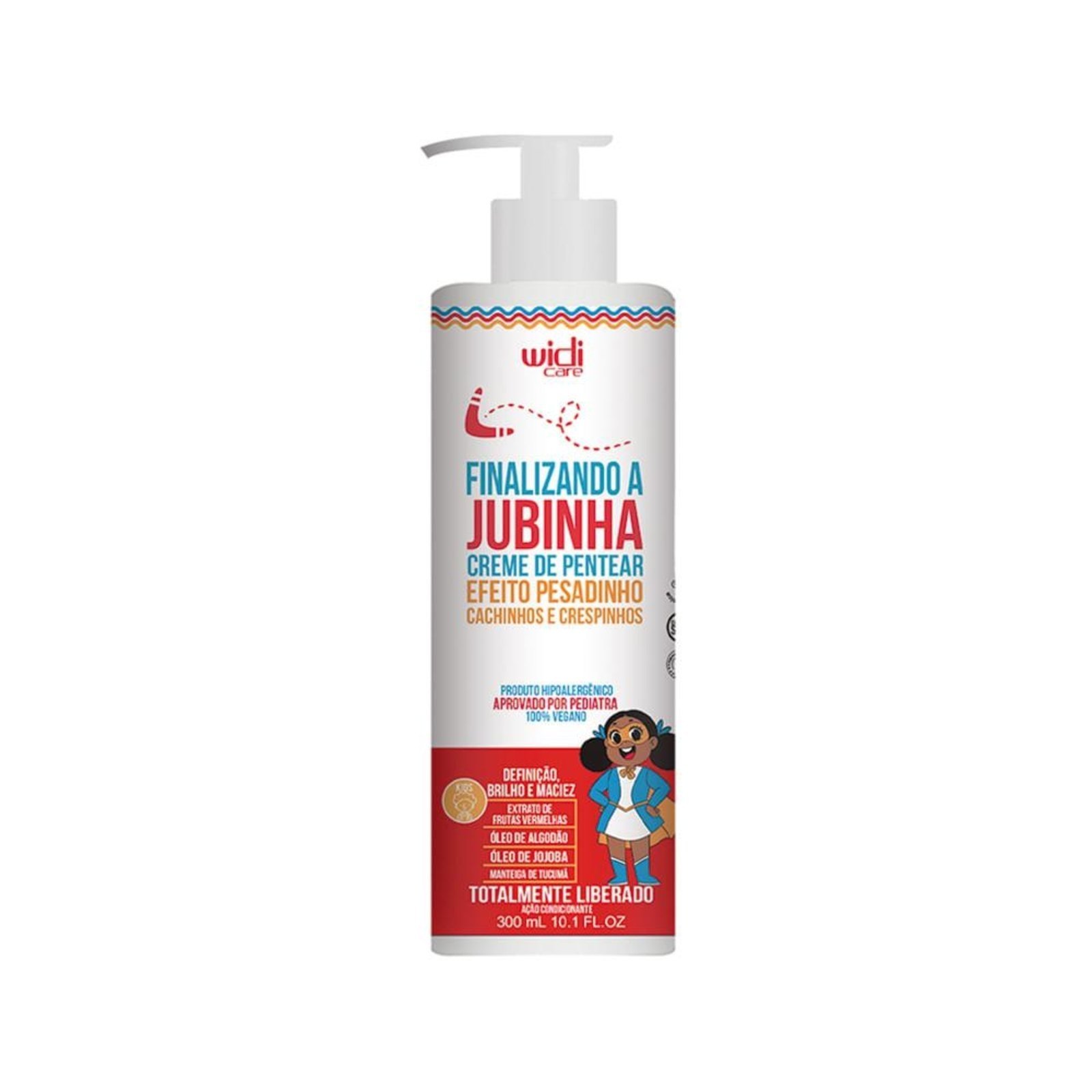 Widi Care Finalizando A Jubinha Creme De Pentear Efeito Pesadinho 300Ml