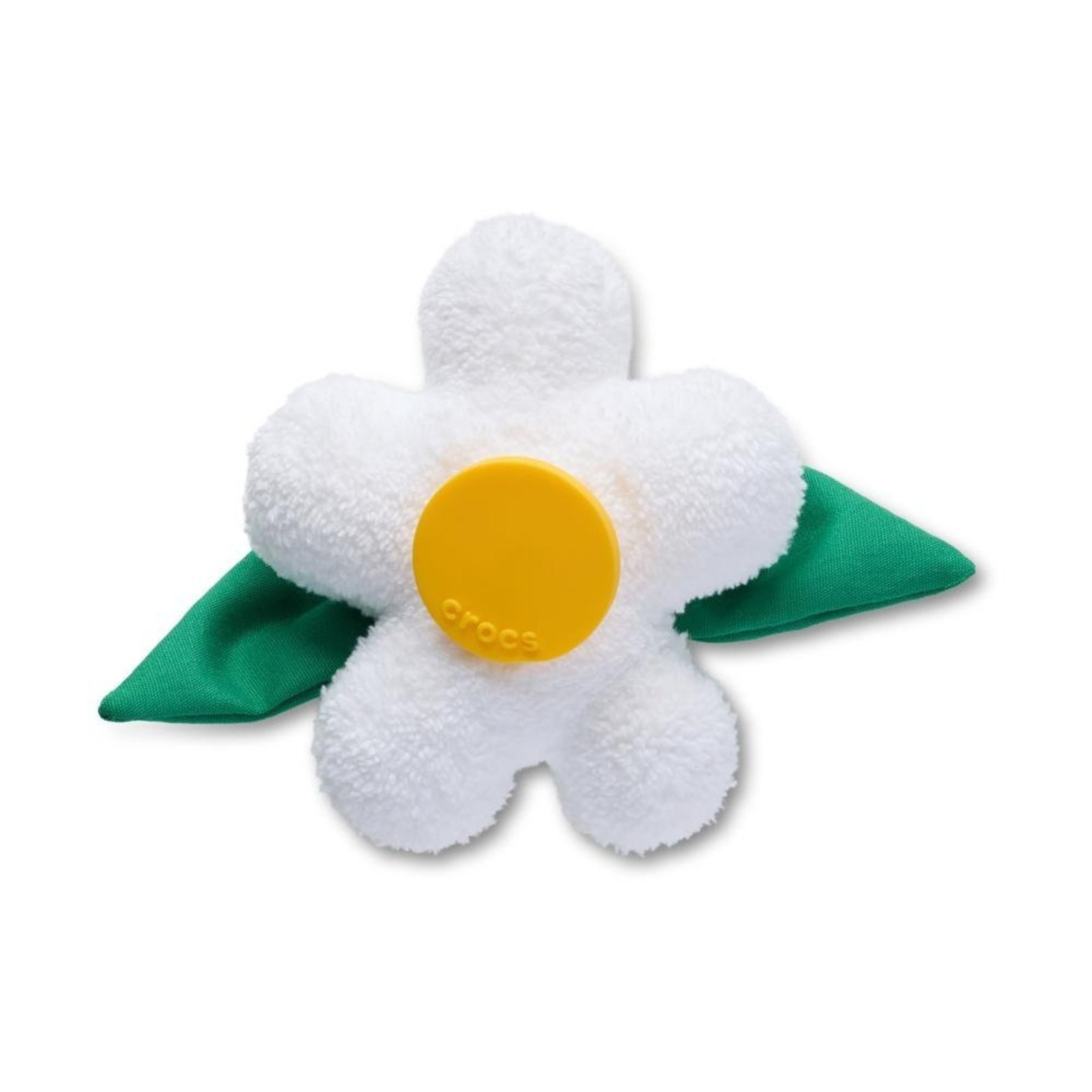 Infantil - Jibbitz™ Grave Seu Próprio Som Flor Único Branco