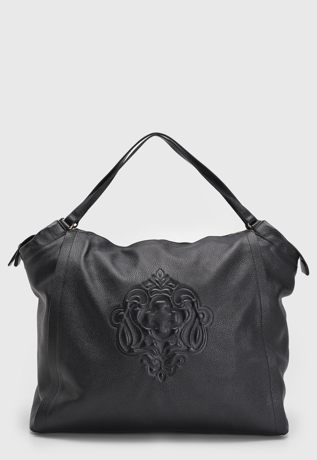 Bolsa Tiracolo Feminina Capodarte Shopper Preta