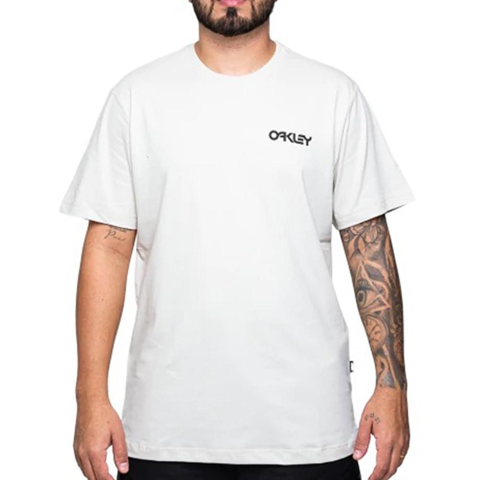 Camiseta Oakley Topography Map SM26 Masculina Mist