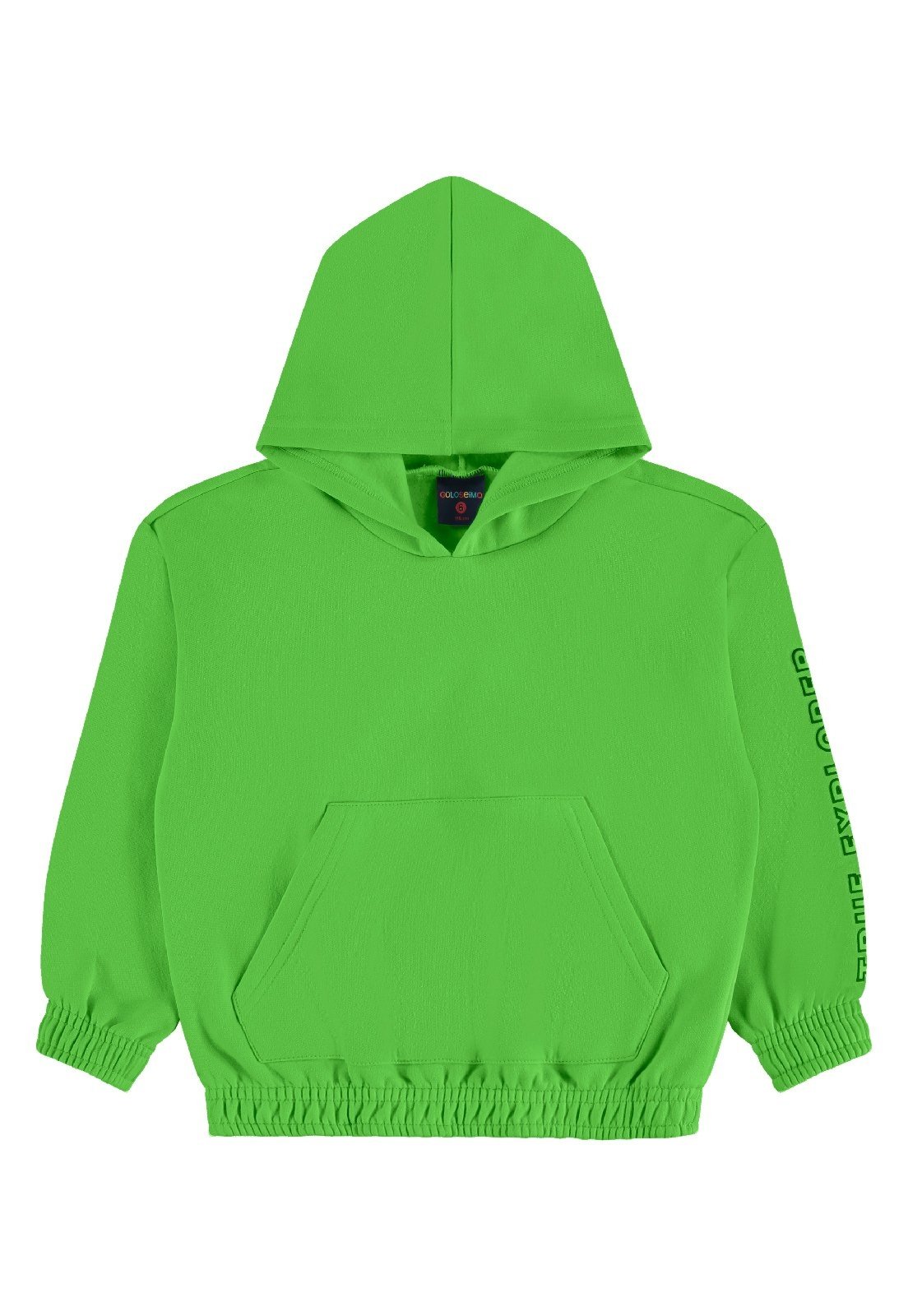 Infantil - Blusão em Moletom Felpado Guloseima Verde