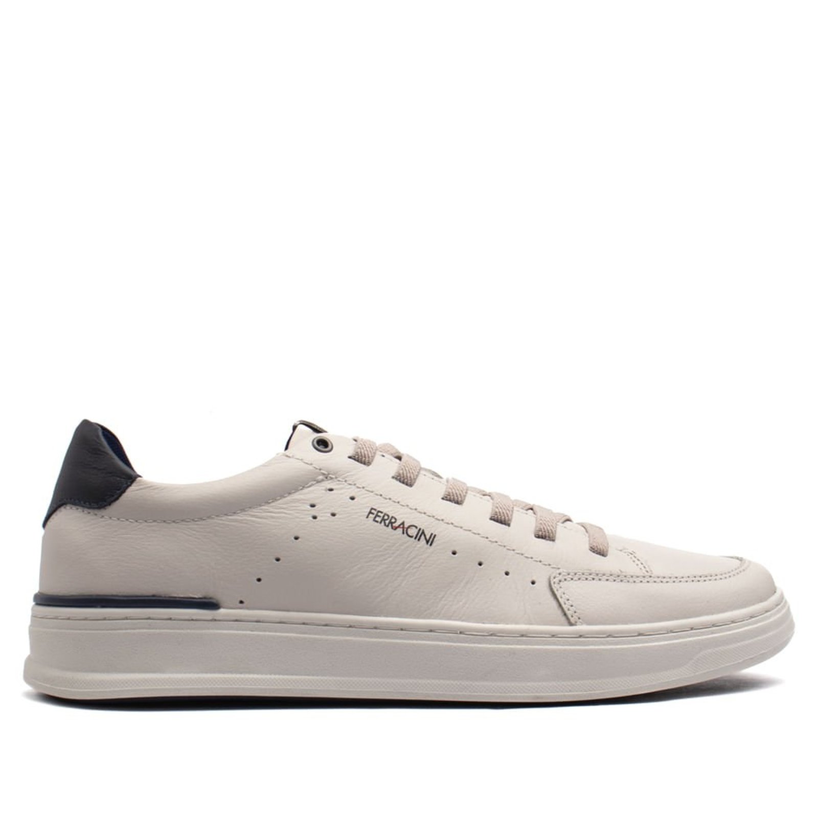 Sapatênis Masculino Ferracini Gold Off White