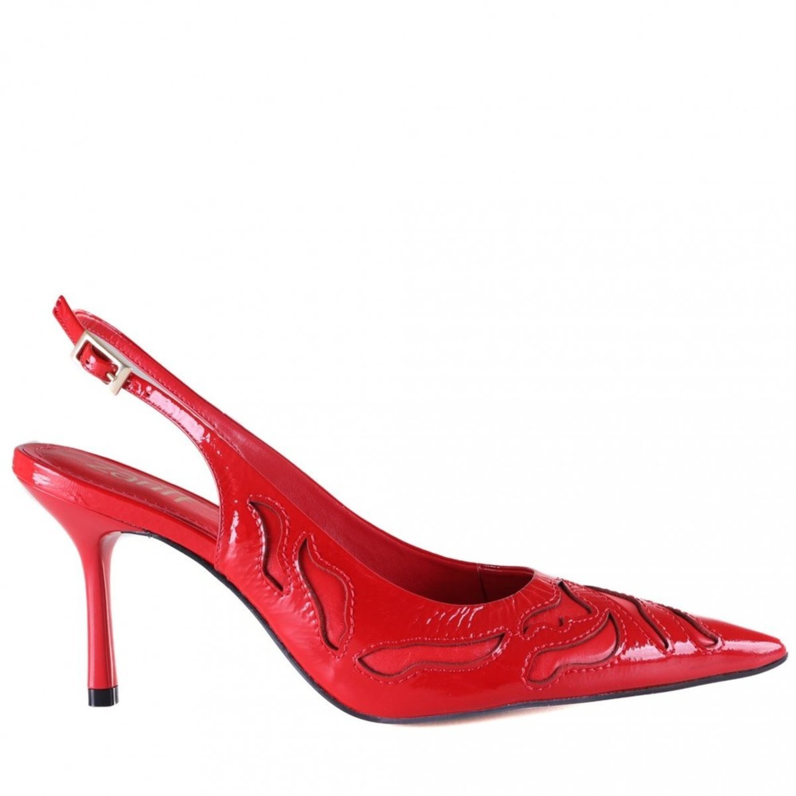 Scarpin Slingback Feminino Zariff 738002 Zariff Vermelho